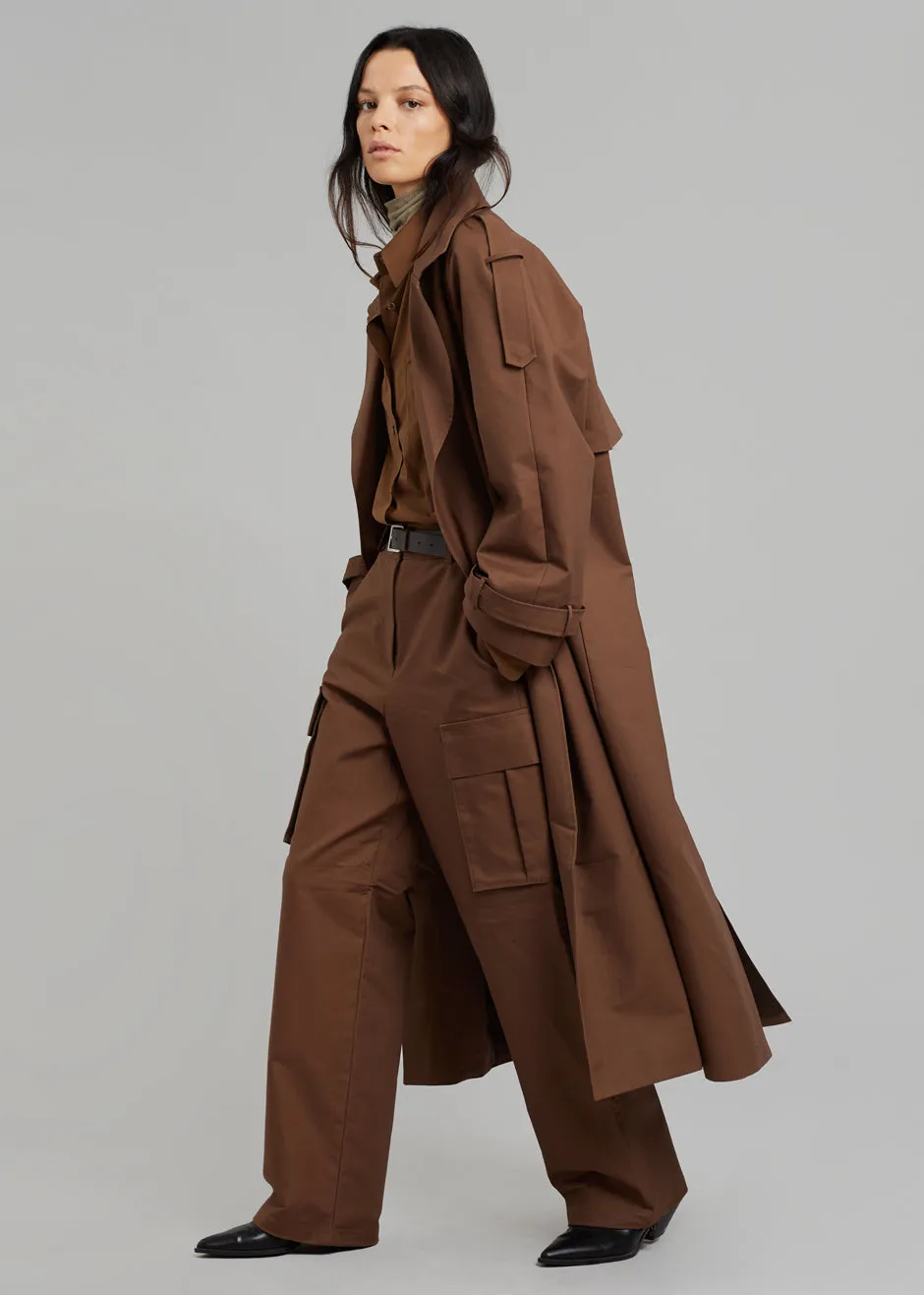 Gia Cargo Pants - Brown sold by Frankie Shop product image thumbnail 2