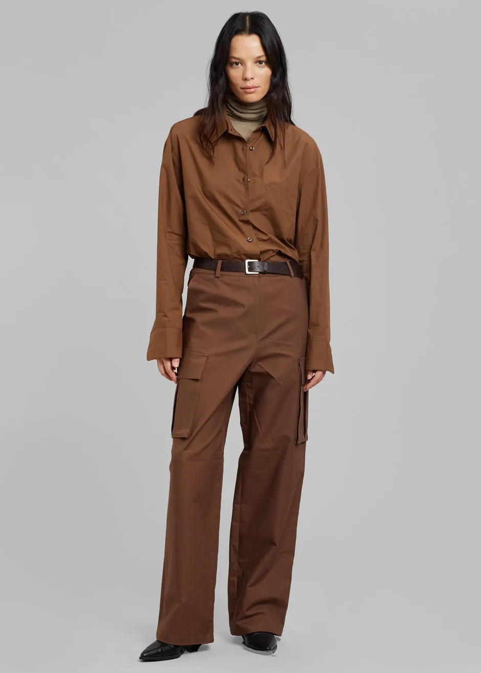 Gia Cargo Pants - Brown sold by Frankie Shop product image thumbnail 3