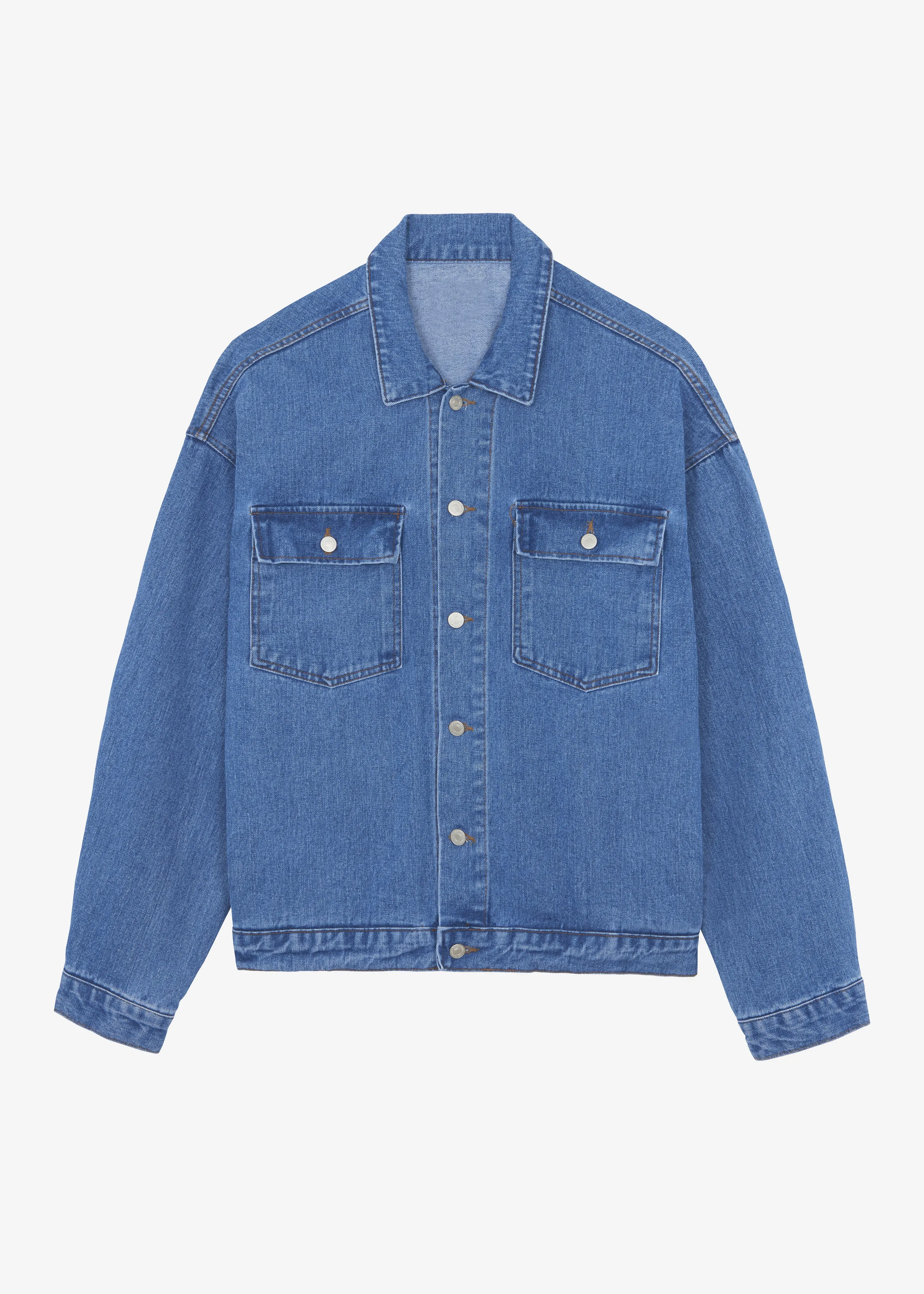 Connor Oversized Denim Jacket - Medium Wash sold by Frankie Shop product image thumbnail 5