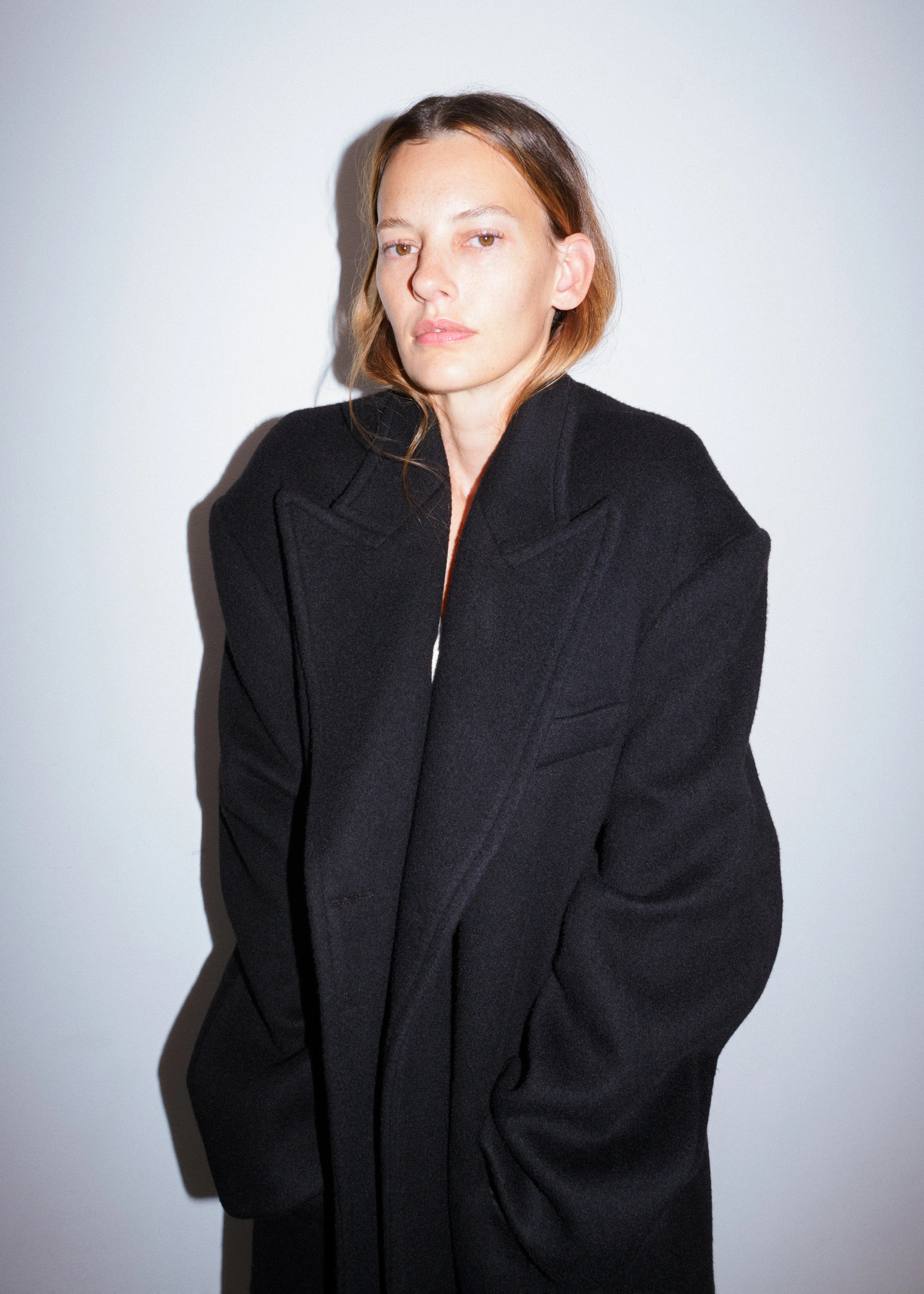 Anya Oversized Coat - Black sold by Frankie Shop