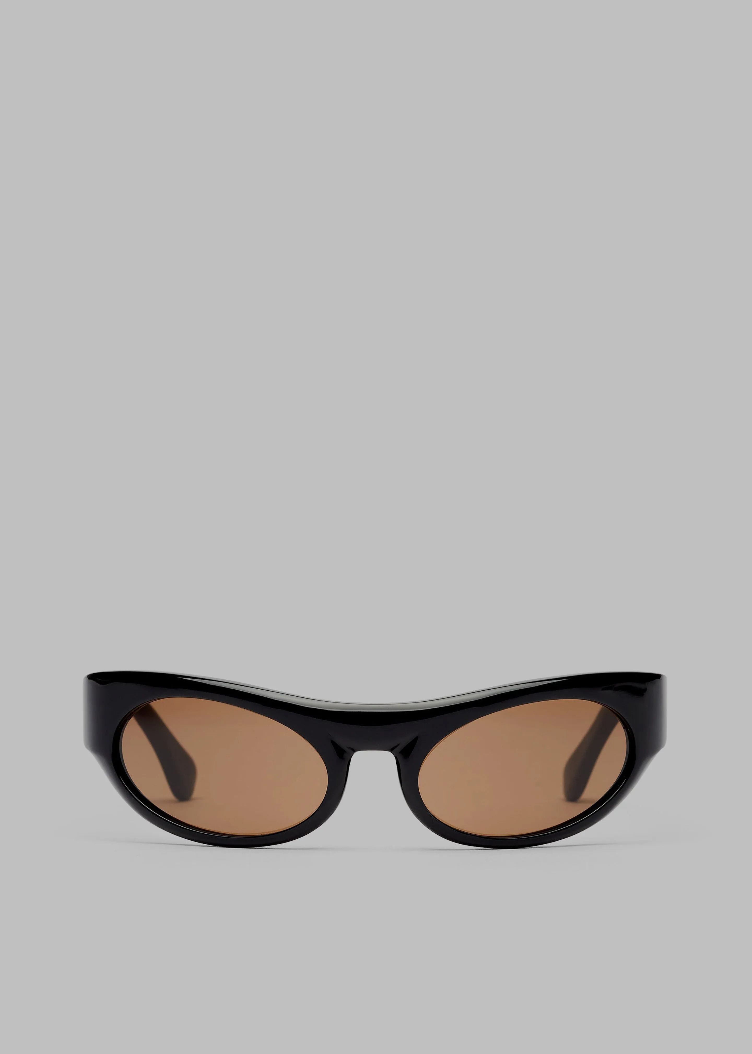Port Tanger Touba Sunglasses - Black Acetate/Tobacco Lens sold by Frankie Shop product image thumbnail 2