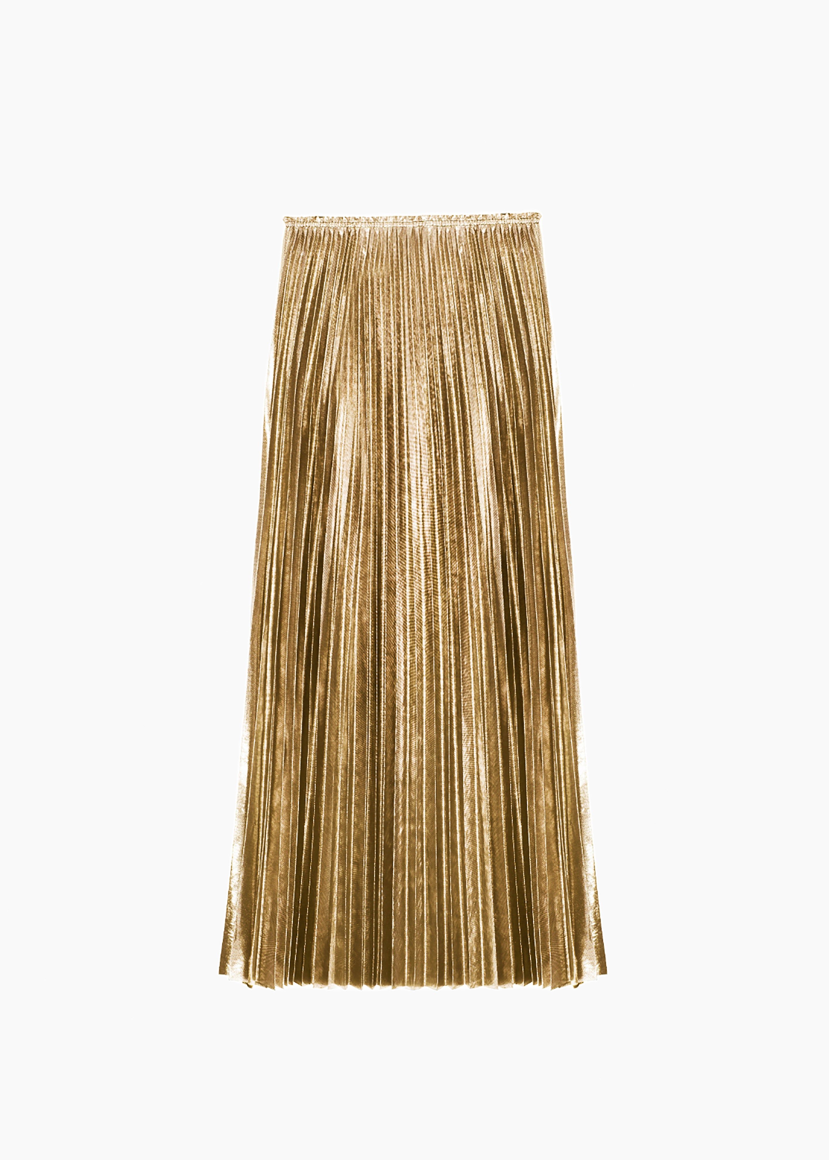 Rita Glitter Midi Skirt - Gold sold by Frankie Shop product image thumbnail 6
