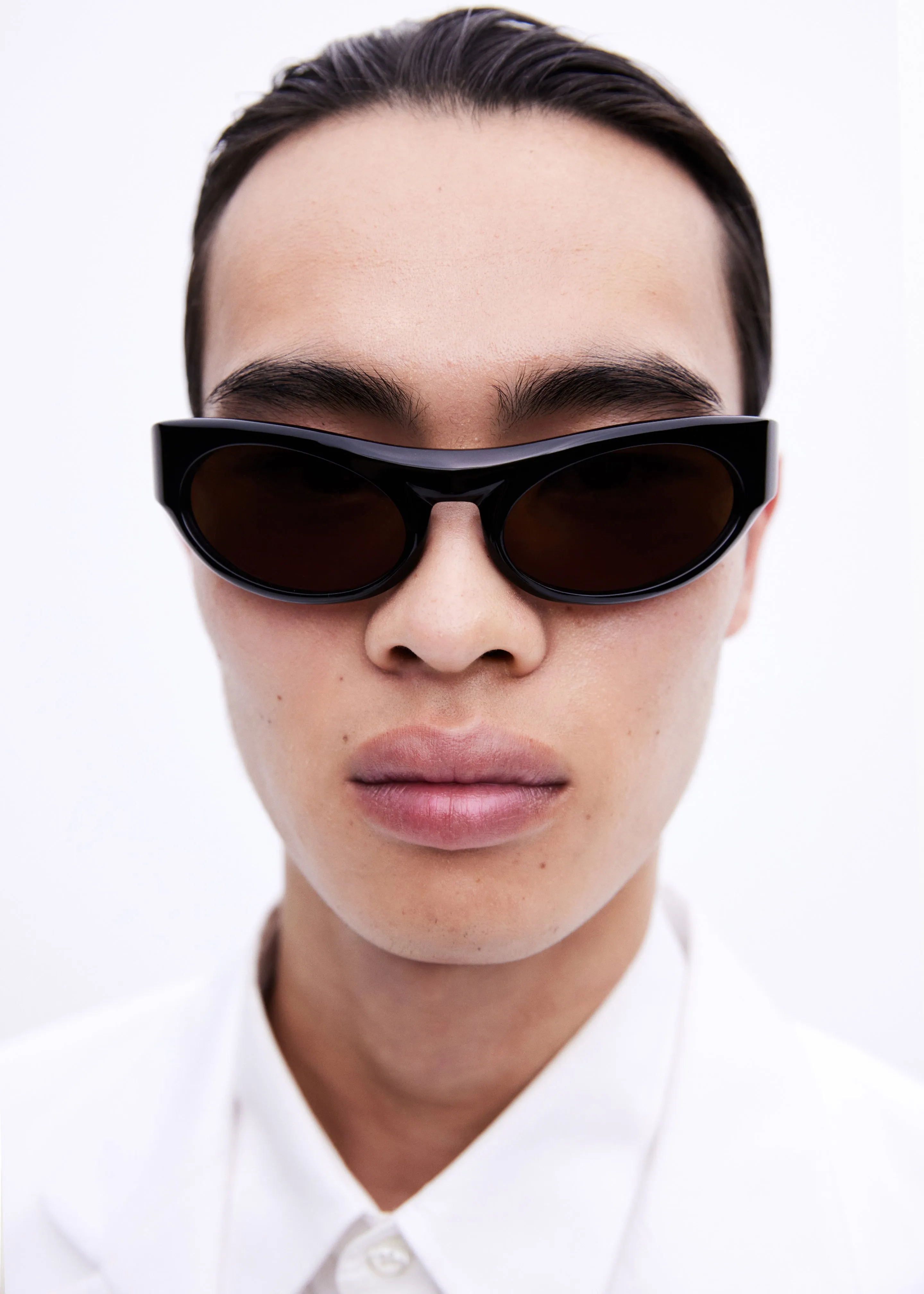 Port Tanger Touba Sunglasses - Black Acetate/Tobacco Lens sold by Frankie Shop product image thumbnail 5
