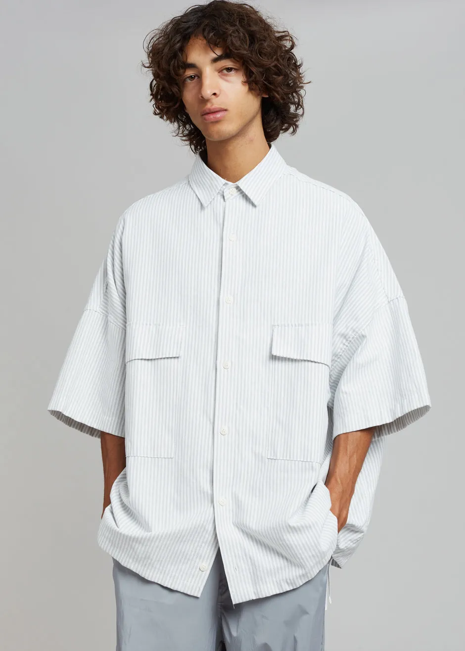 Ethan Pocket Shirt - Slate Stripe sold by Frankie Shop product image thumbnail 2