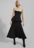 Gabrielle Knit Midi Skirt - Black sold by Frankie Shop