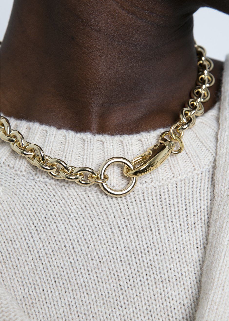 Jewelry Necklaces Laura Lombardi Isa Chain Laura Lombardi Cable