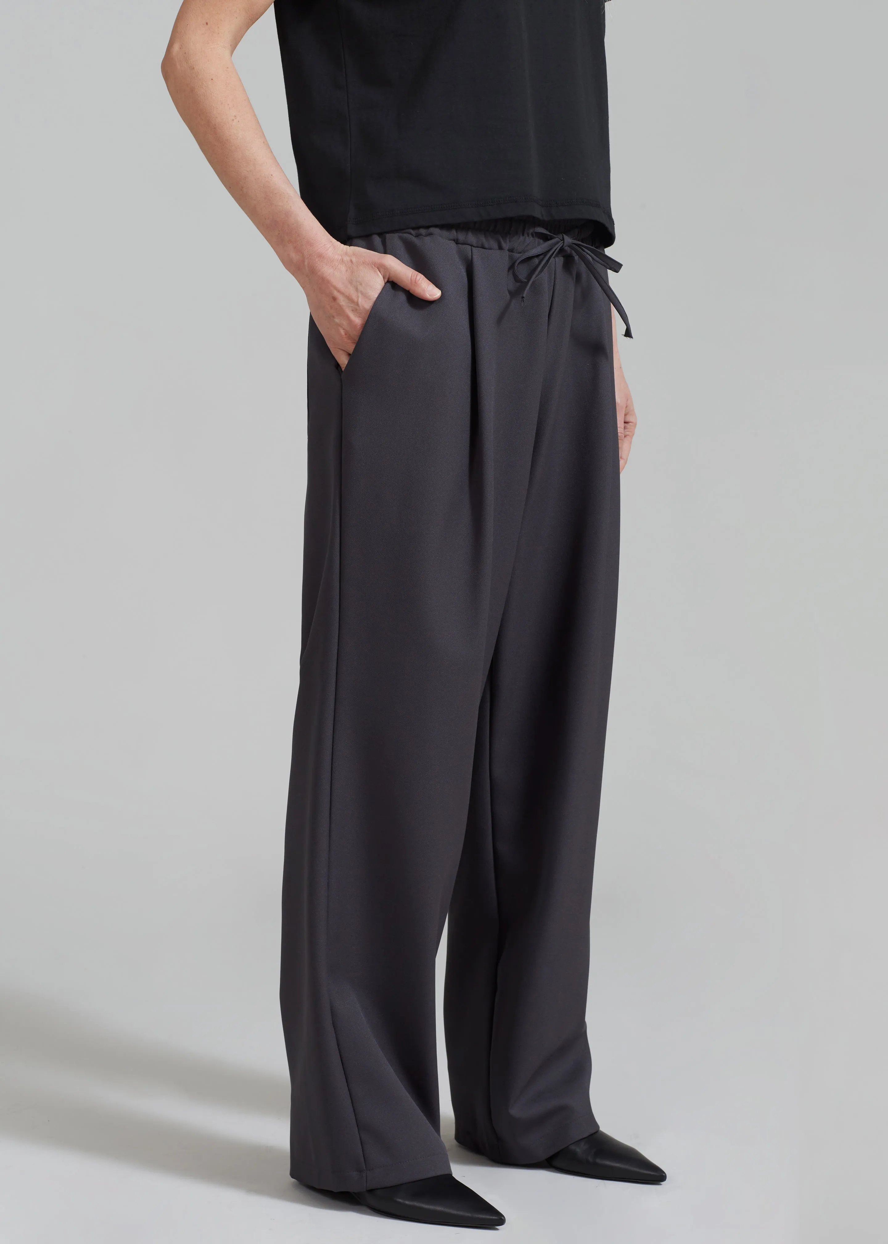 Janell Pants - Dark Grey sold by Frankie Shop product image thumbnail 5