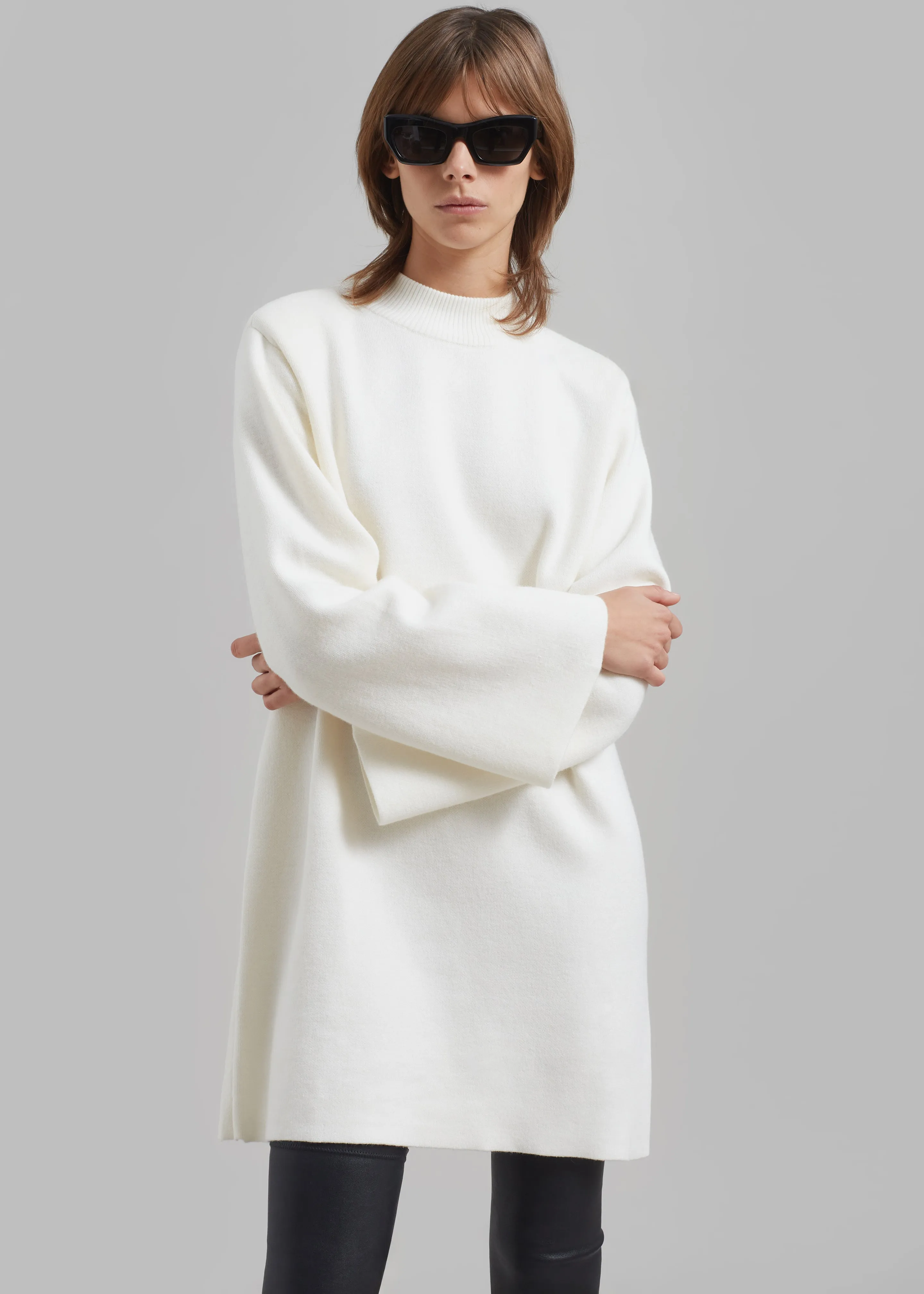 Gestuz Albita GZ Short Dress - Egret sold by Frankie Shop