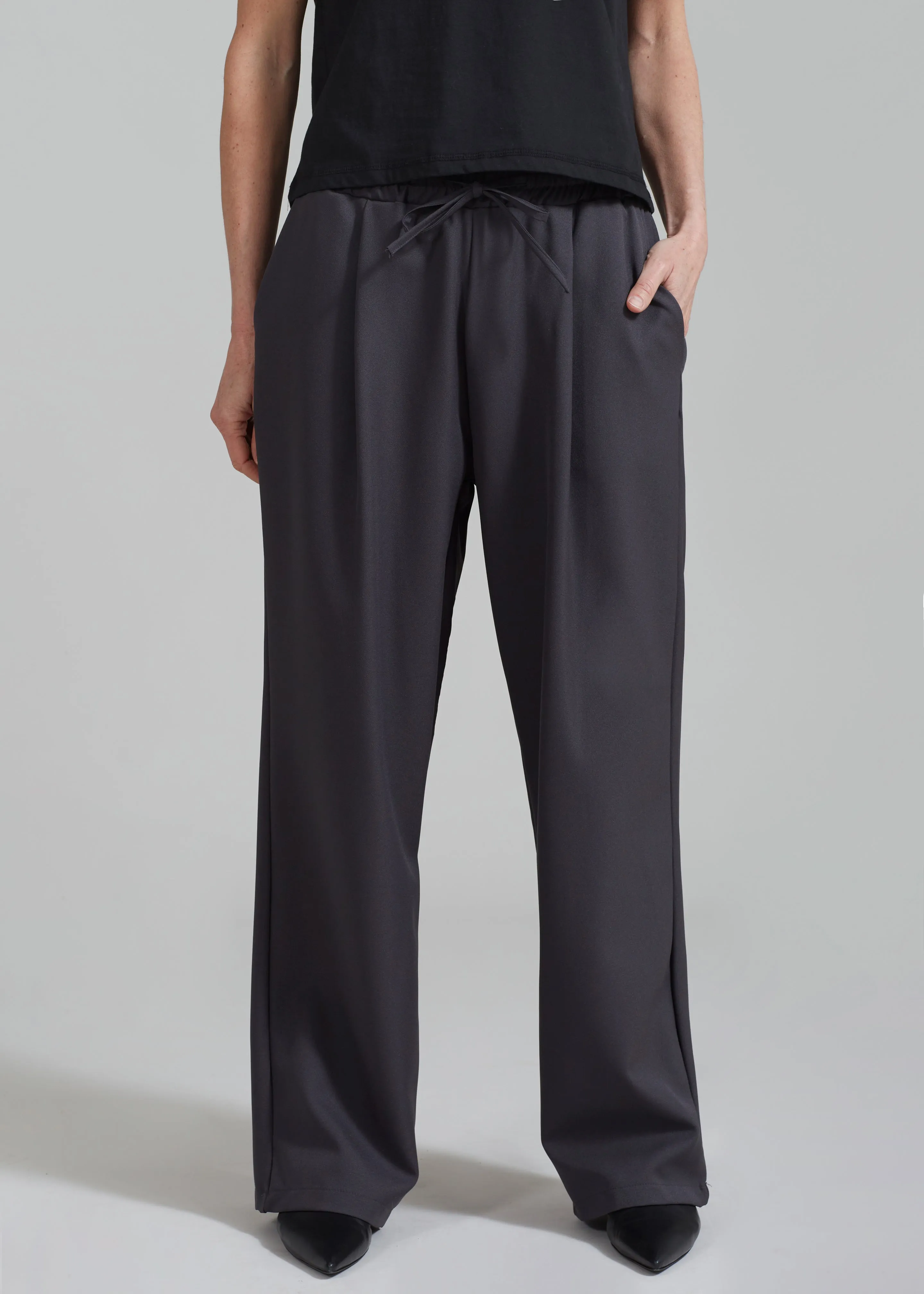 Janell Pants - Dark Grey sold by Frankie Shop product image thumbnail 2