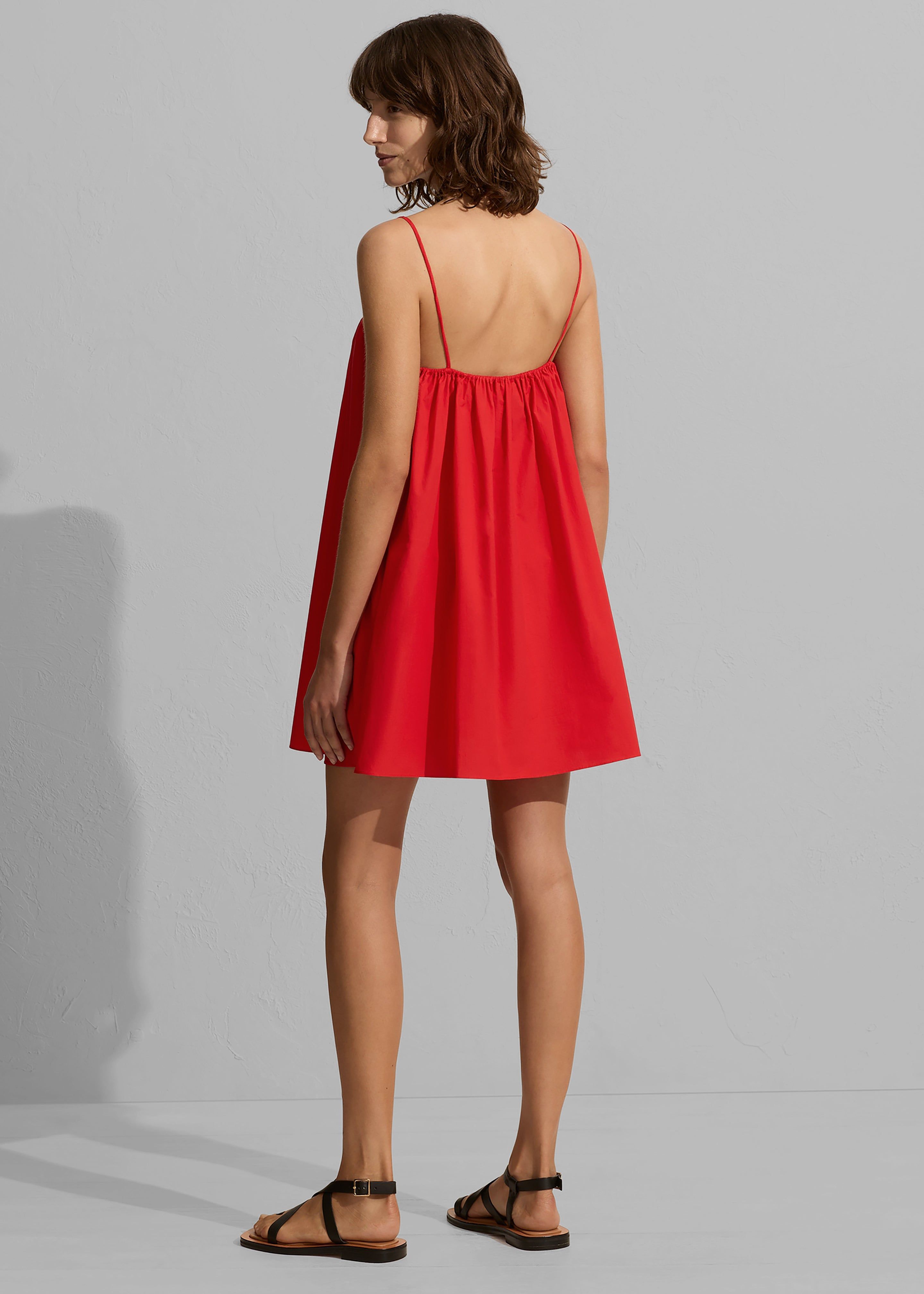 Matteau Voluminous Cami Mini Dress - Rosso sold by Frankie Shop product image thumbnail 4