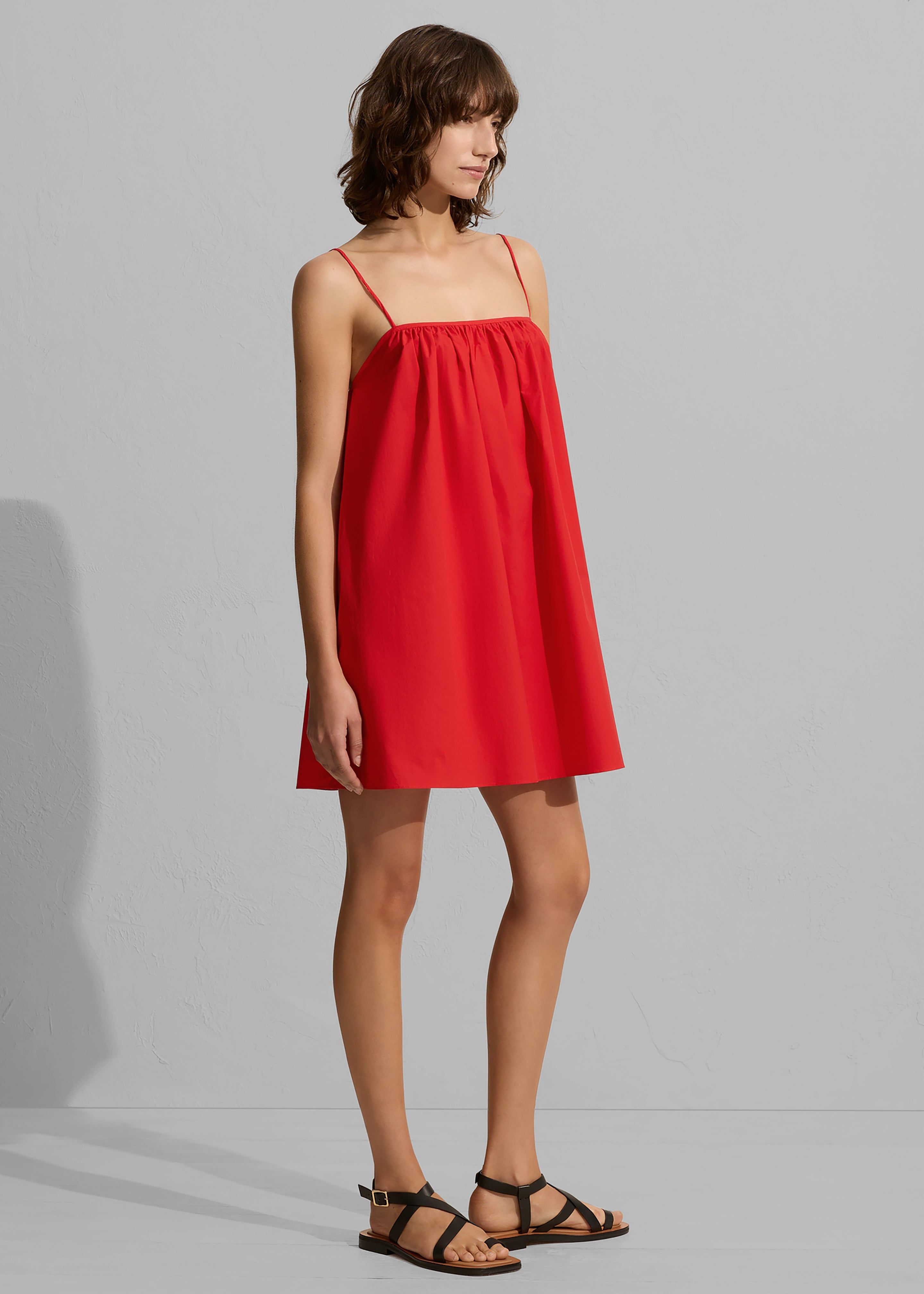 Matteau Voluminous Cami Mini Dress - Rosso sold by Frankie Shop product image thumbnail 3