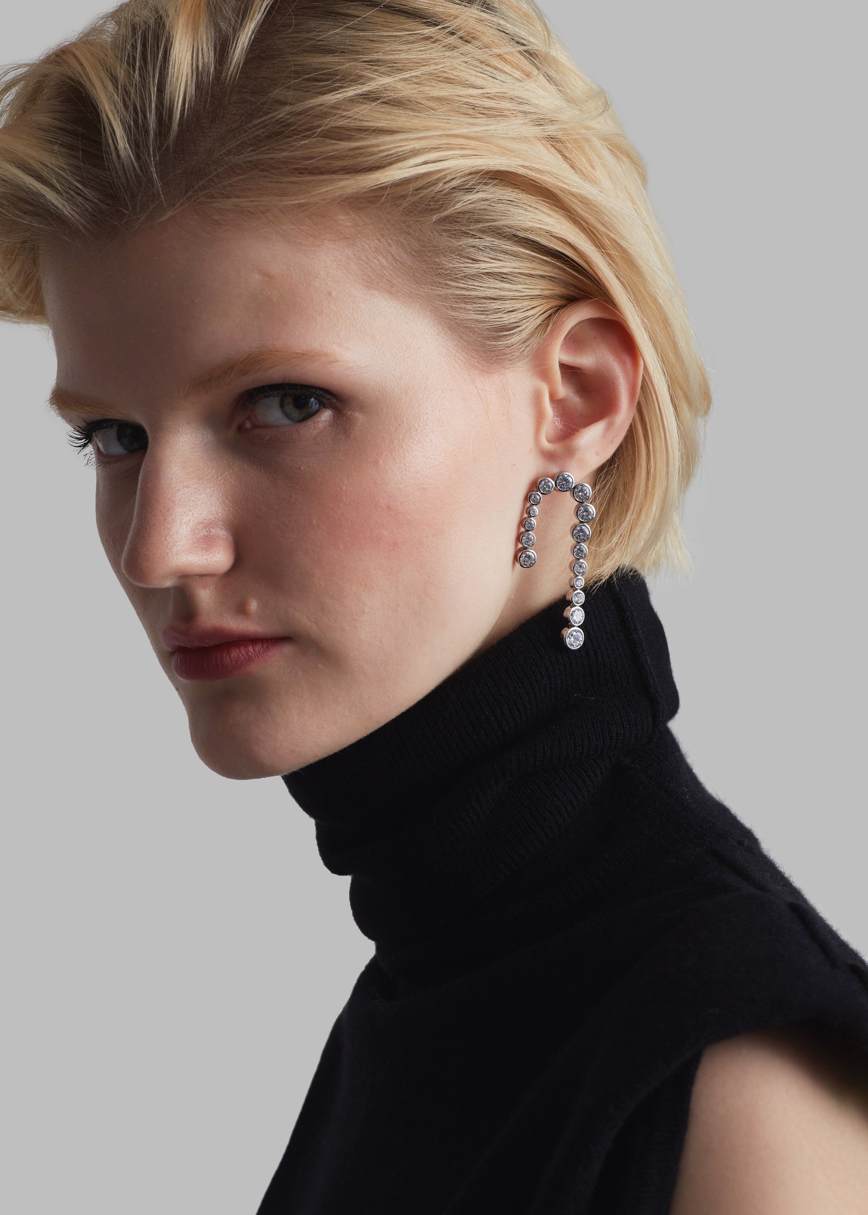 Completedworks Glade Earrings - Rhodium Plated sold by Frankie Shop product image thumbnail 4