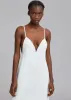 Miwa Midi Dress - White sold by Frankie Shop