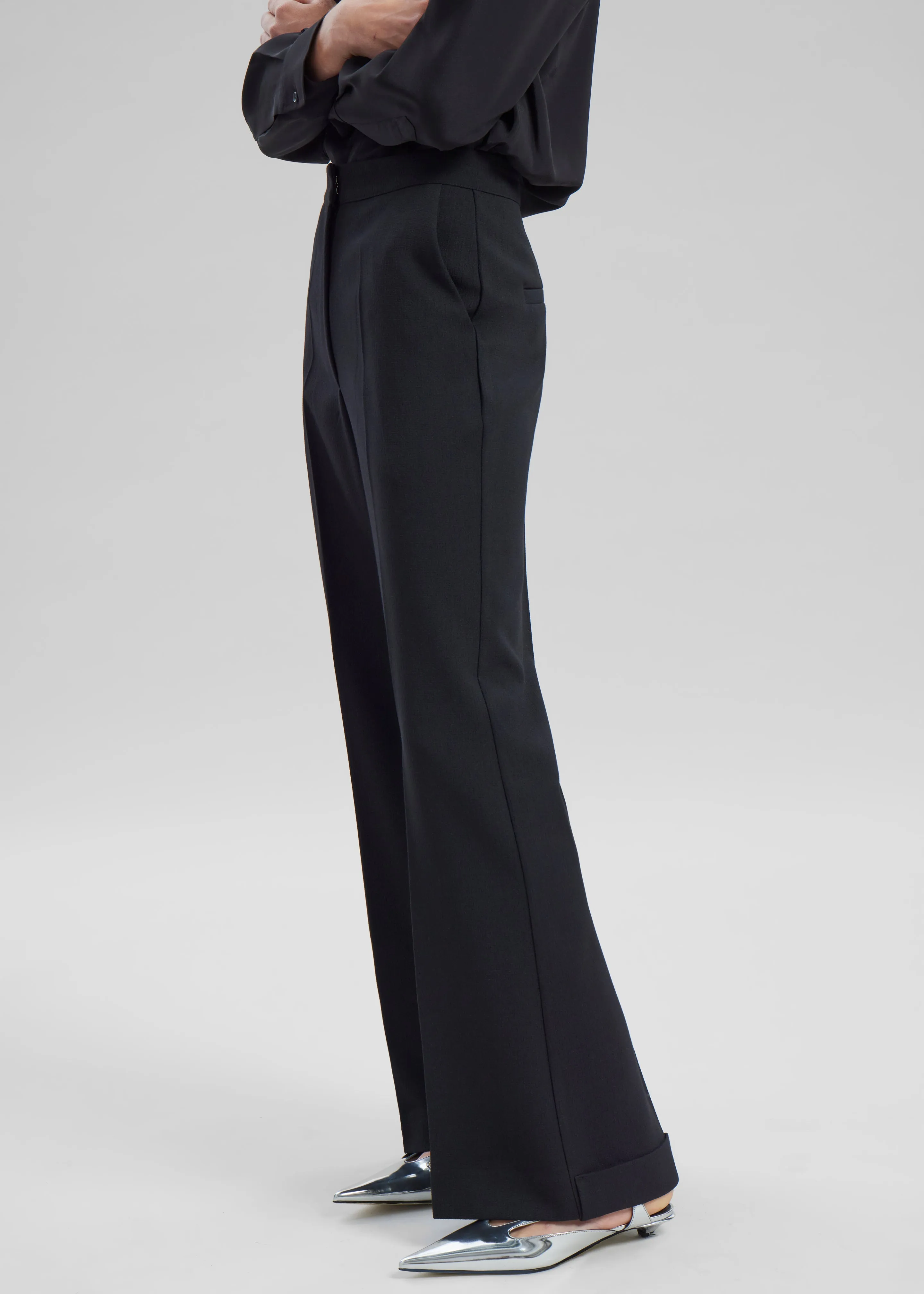 Layne Trousers - Black sold by Frankie Shop product image thumbnail 4