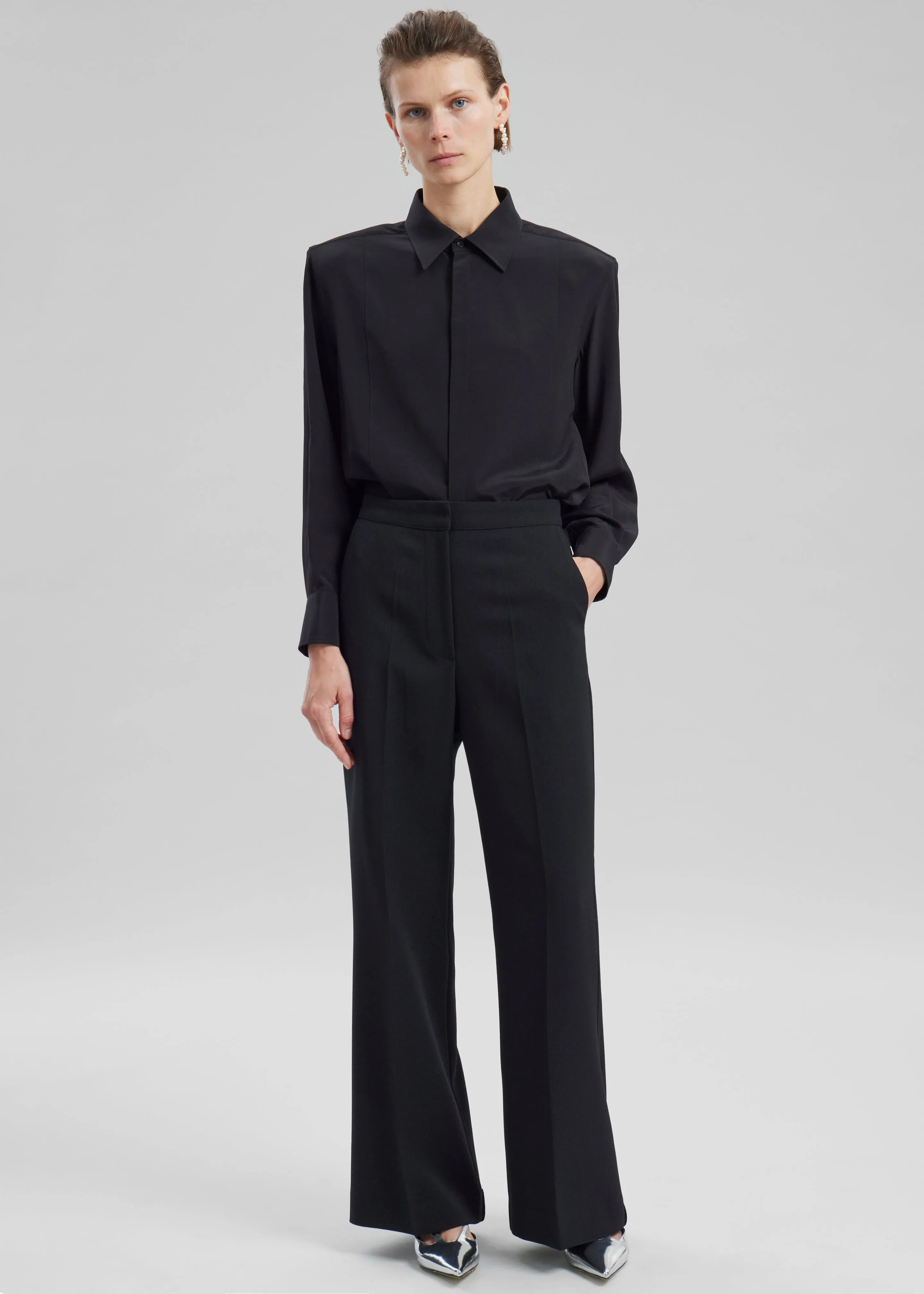 Layne Trousers - Black sold by Frankie Shop product image thumbnail 3