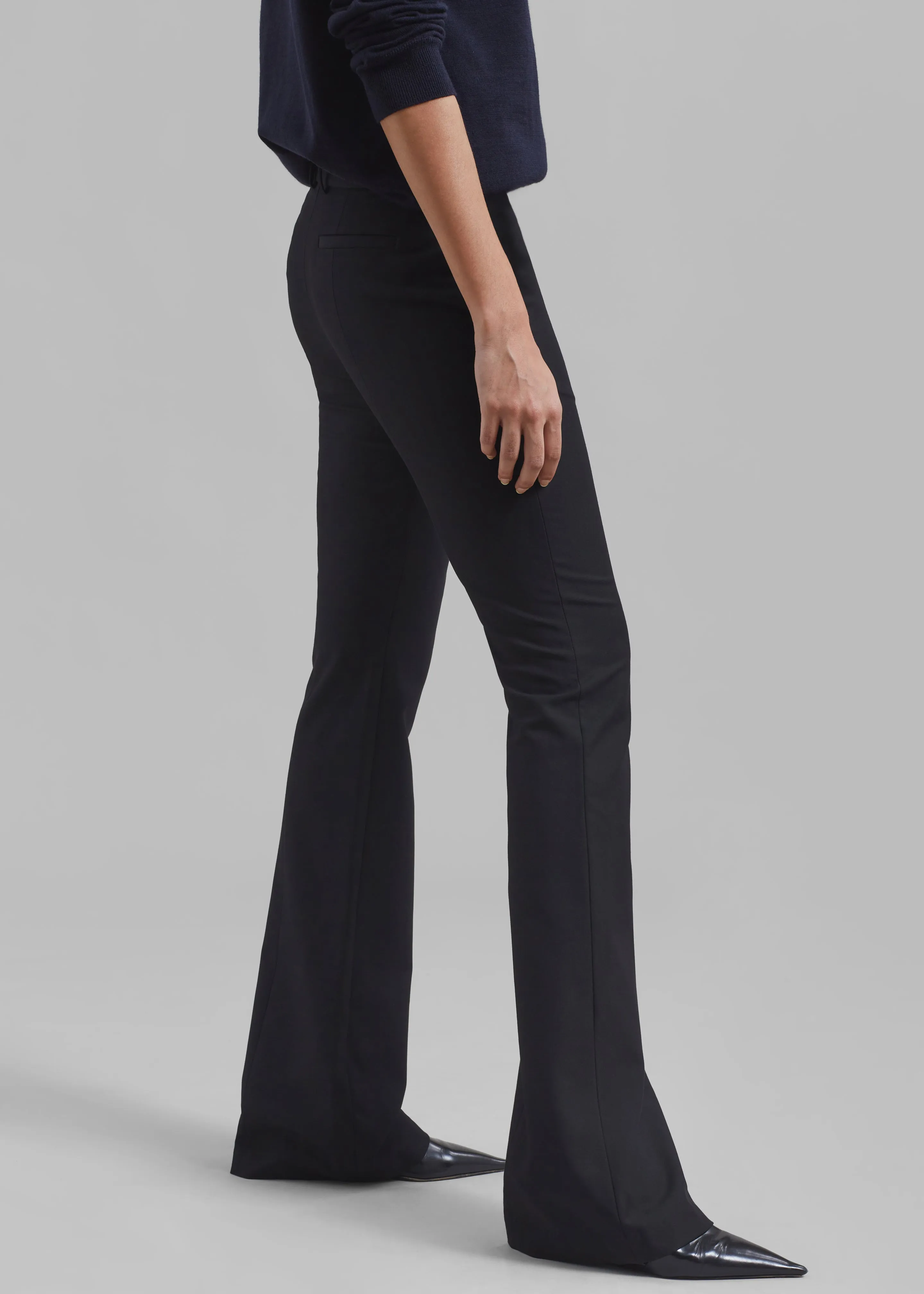 Charley Bootcut Pants - Black sold by Frankie Shop product image thumbnail 3