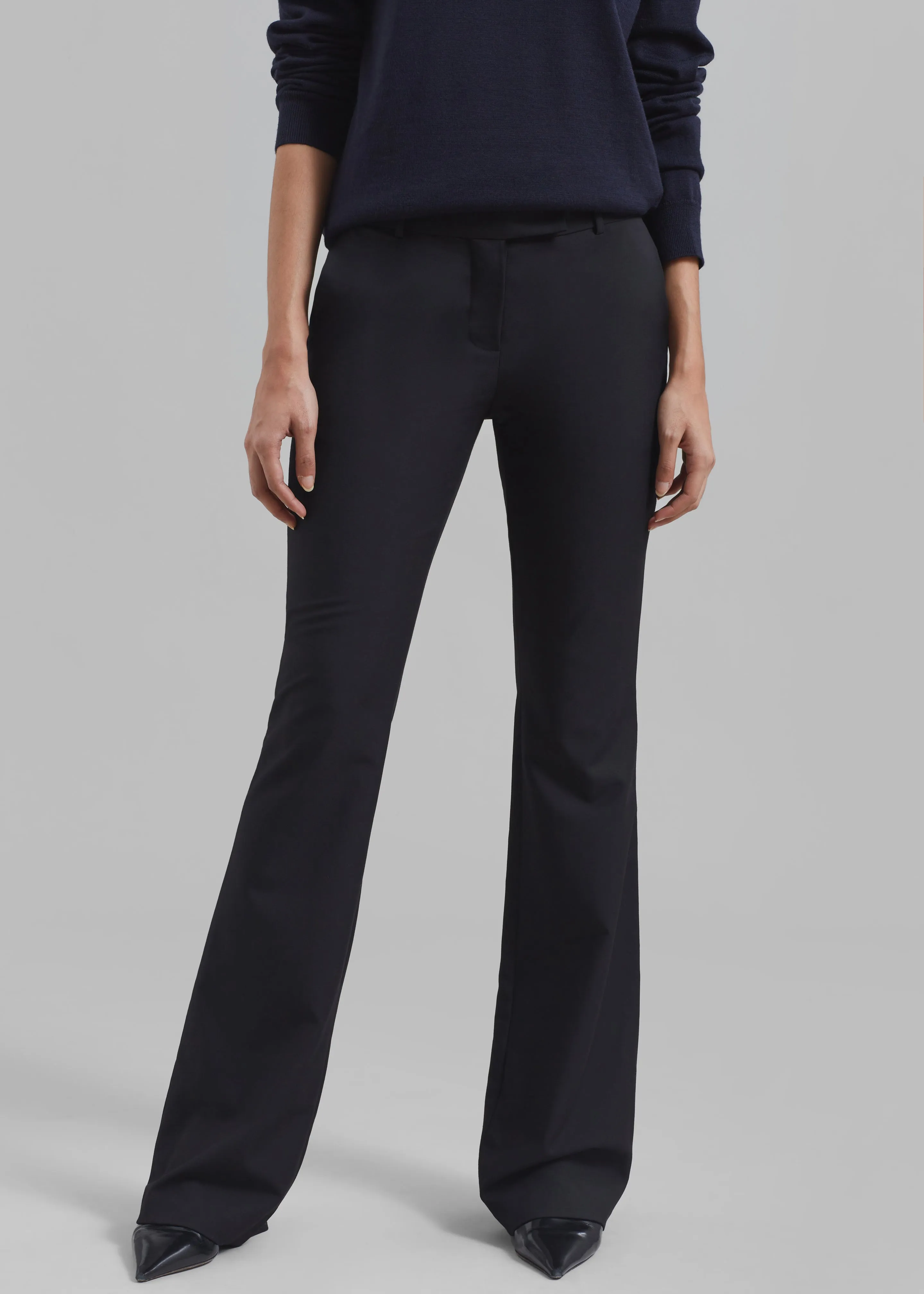 Charley Bootcut Pants - Black sold by Frankie Shop product image thumbnail 5