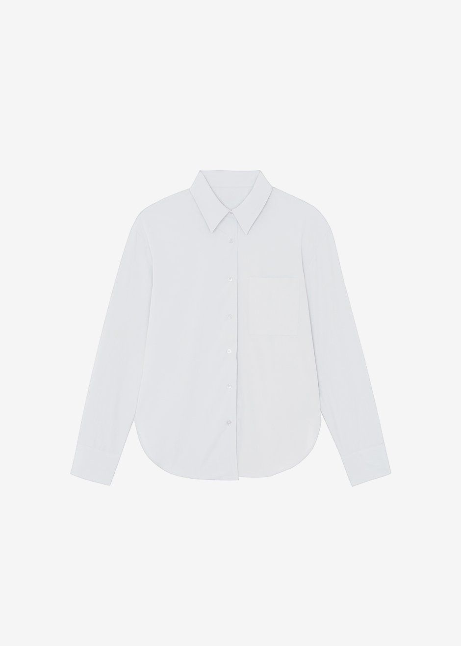 Lui Cotton Shirt - White sold by Frankie Shop product image thumbnail 11