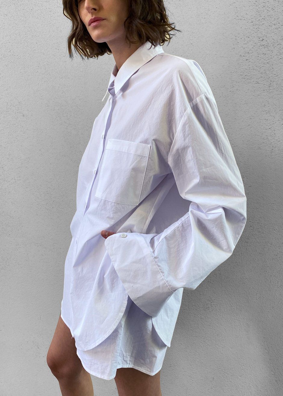 Lui Cotton Shirt - White sold by Frankie Shop product image thumbnail 7