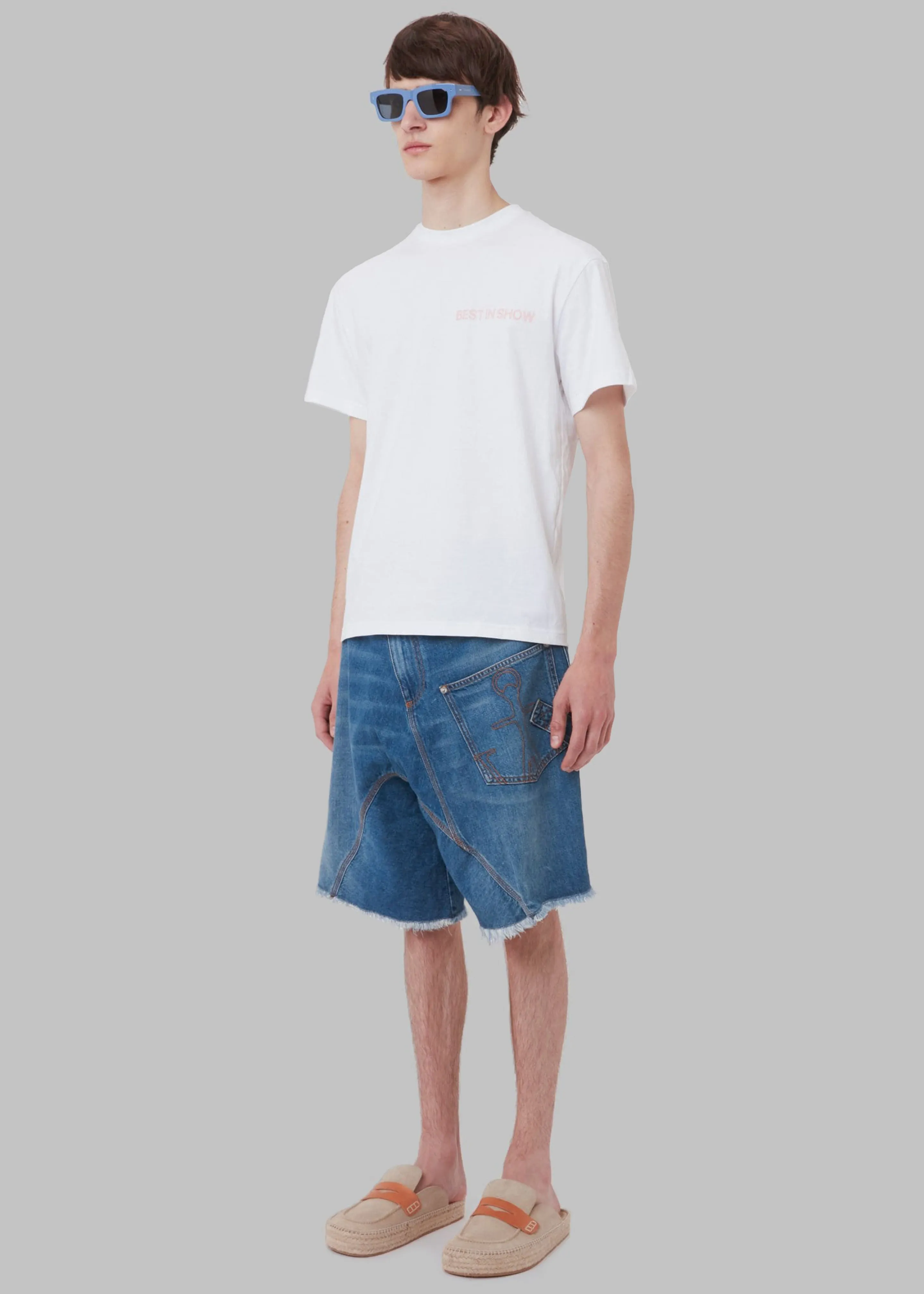 JW Anderson Best In Show Back Print T-Shirt - White sold by Frankie Shop product image thumbnail 3
