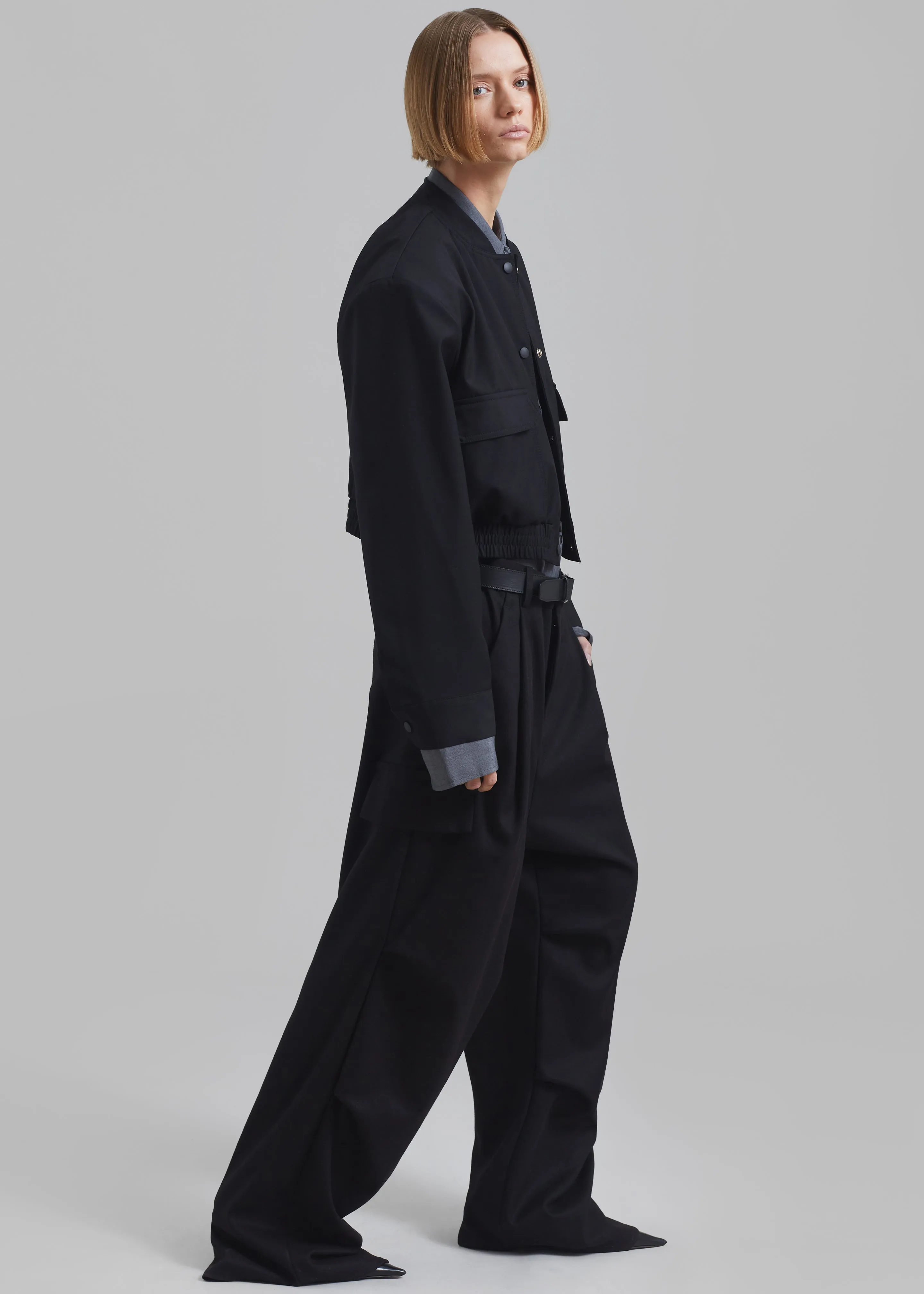 Flint Cargo Pants - Black sold by Frankie Shop product image thumbnail 2