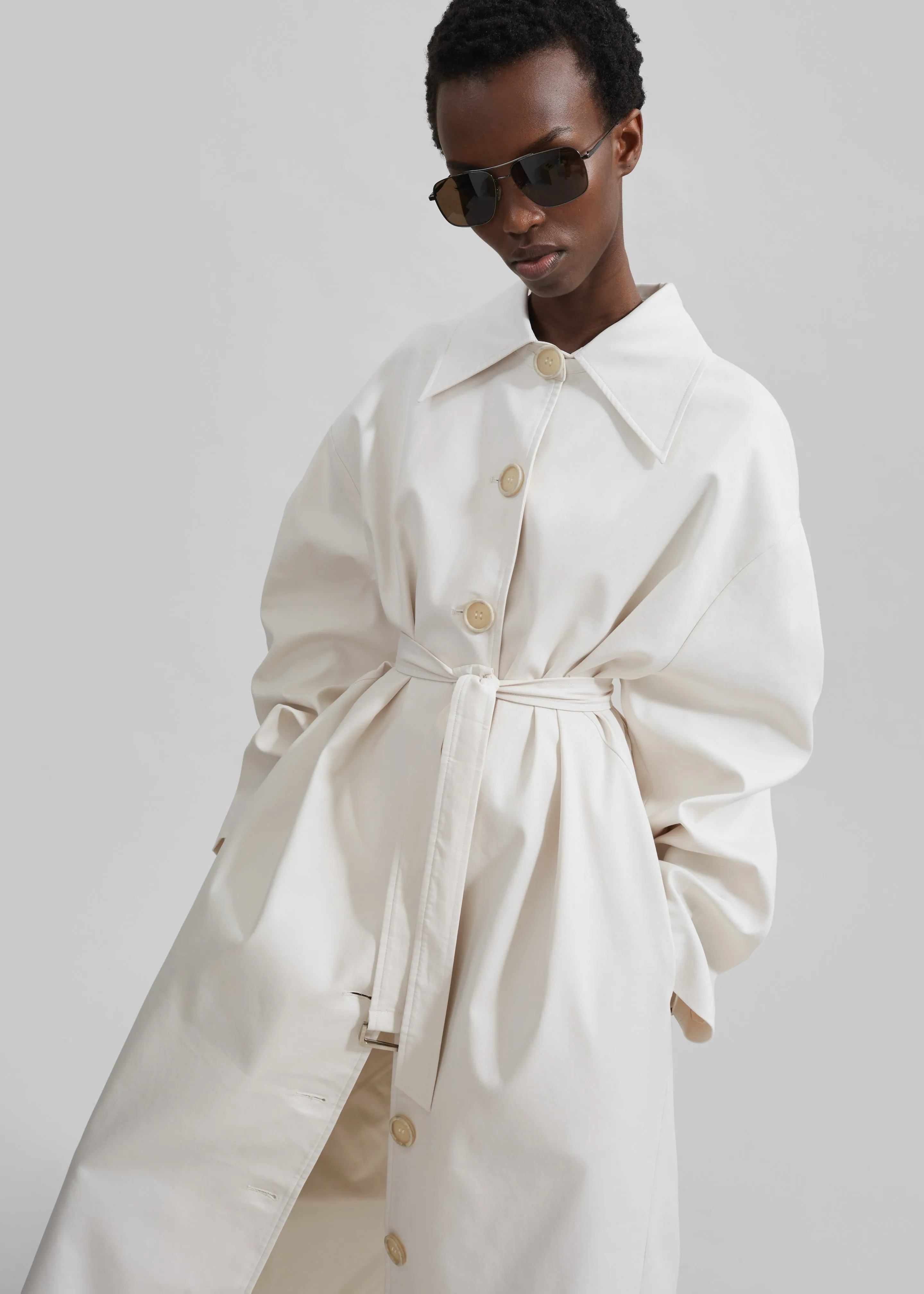 Callyn Trench Coat - Light Beige sold by Frankie Shop product image thumbnail 2