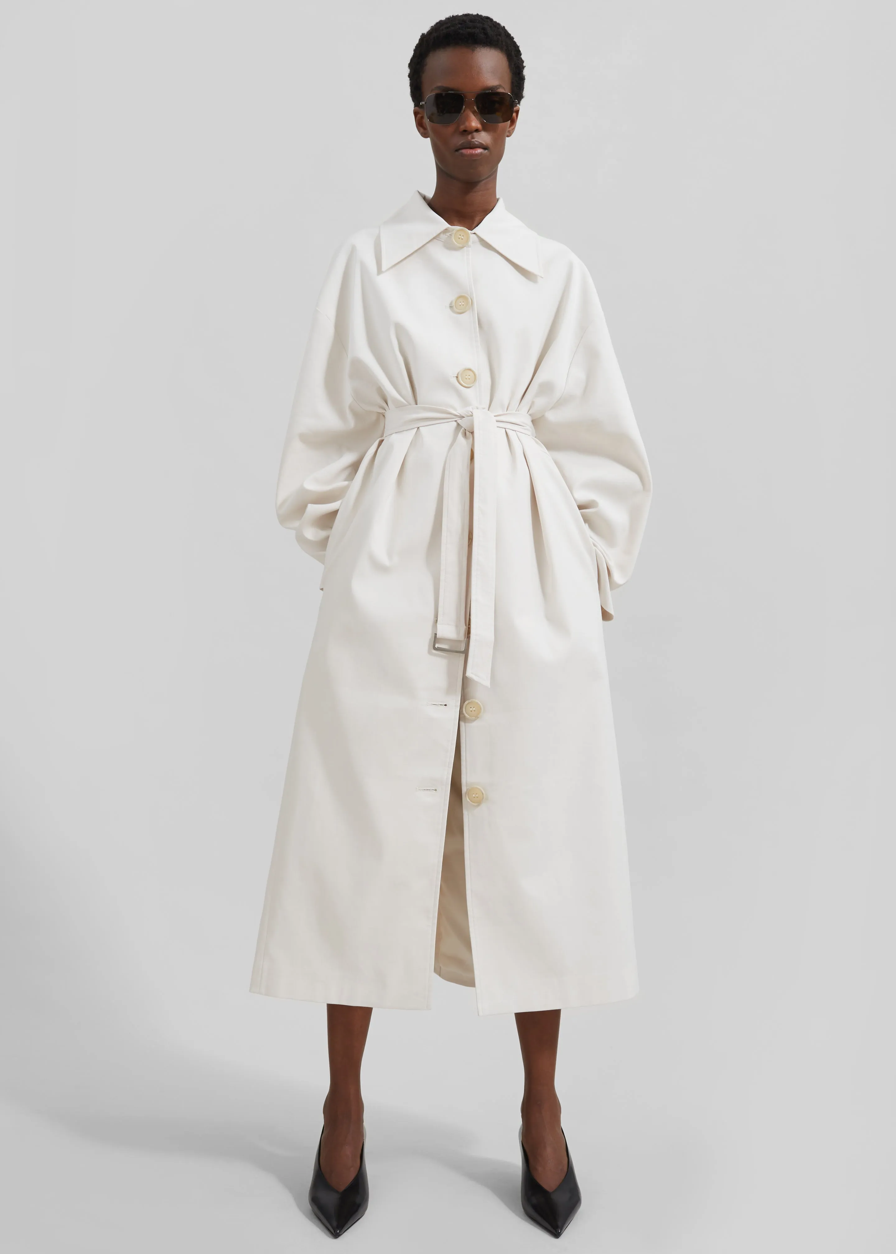 Callyn Trench Coat - Light Beige sold by Frankie Shop product image thumbnail 3