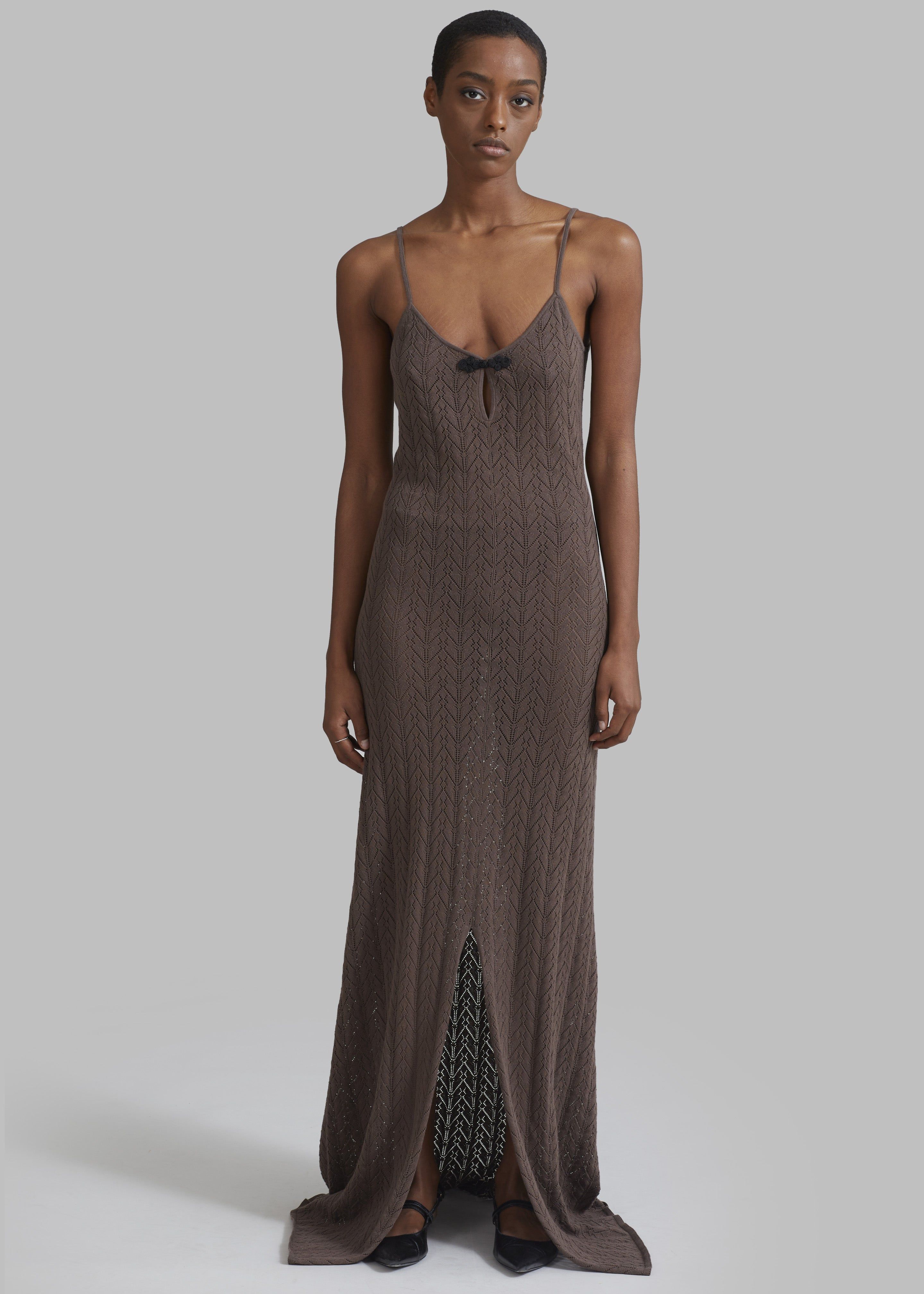The Garment Tanzania Slip Dress - Espresso sold by Frankie Shop product image thumbnail 5