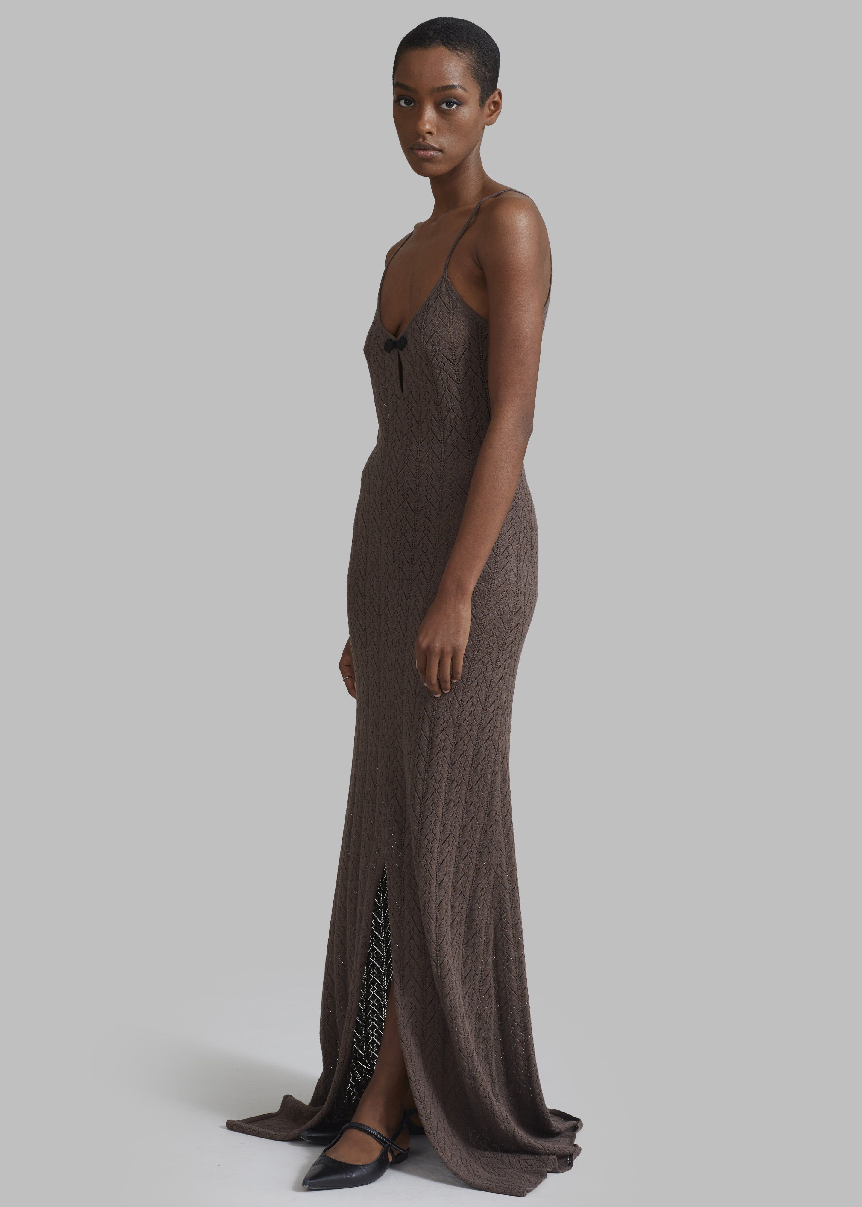 The Garment Tanzania Slip Dress - Espresso sold by Frankie Shop product image thumbnail 3