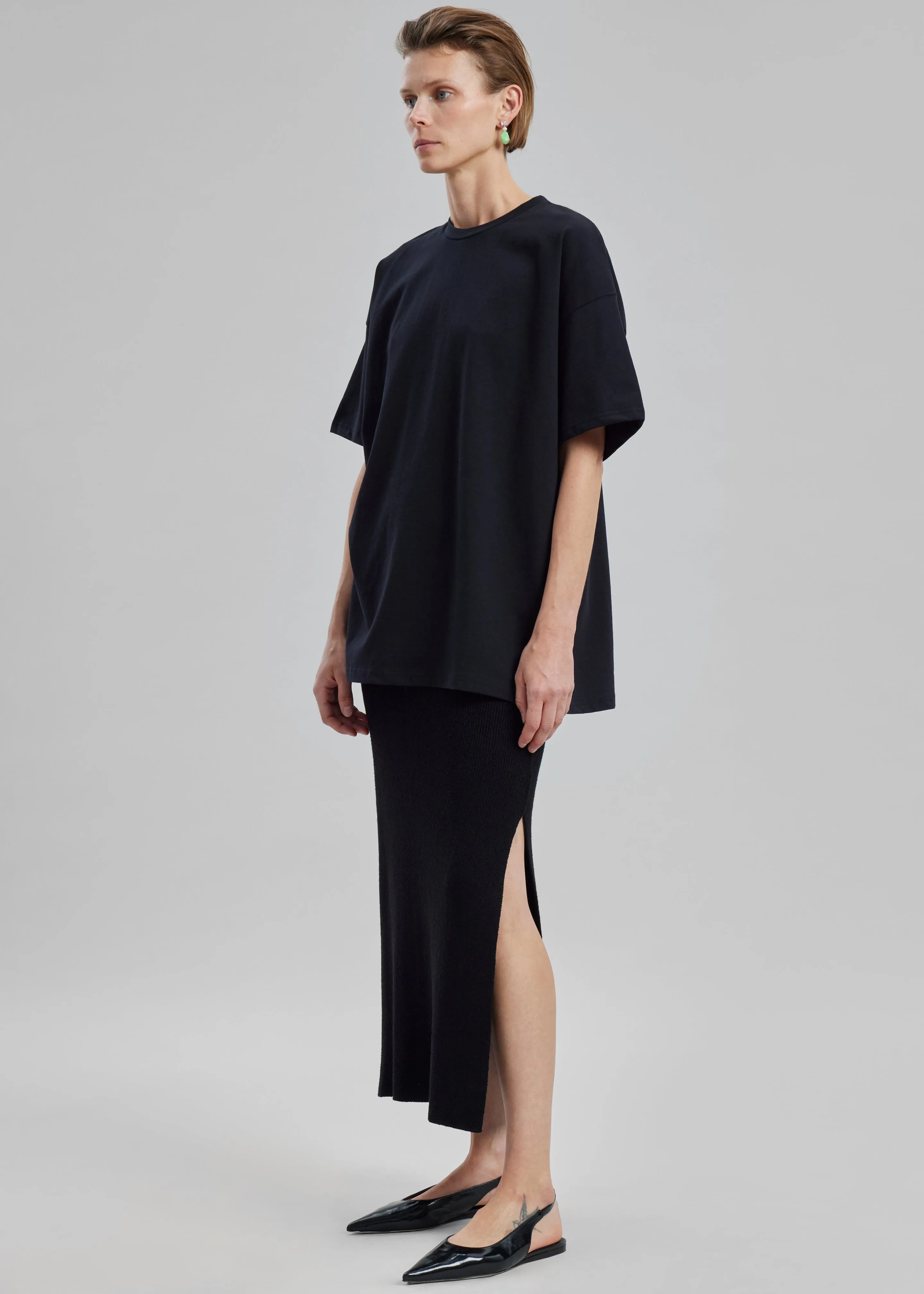 Loulou Studio Aalis Skirt - Black sold by Frankie Shop