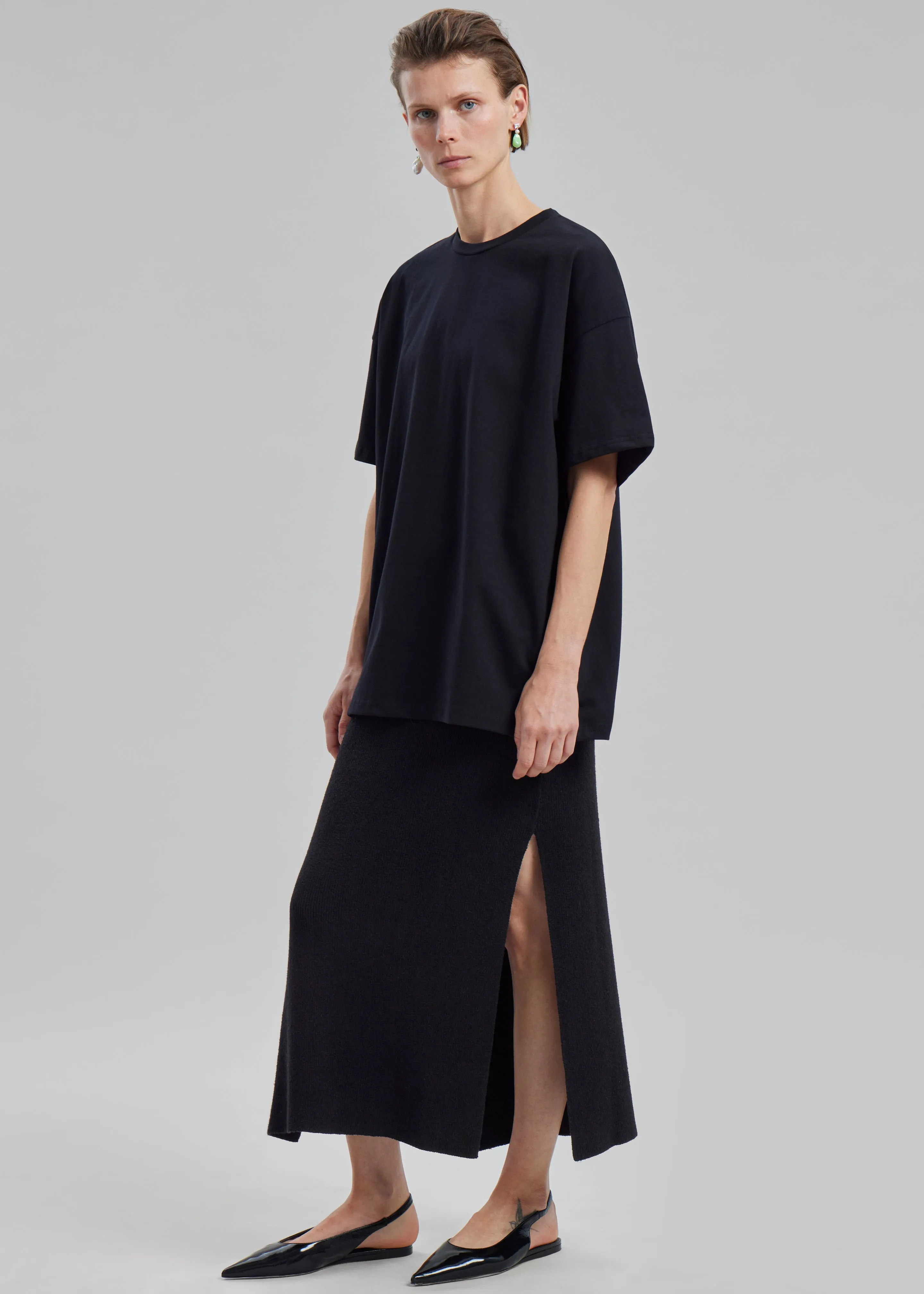 Loulou Studio Aalis Skirt - Black sold by Frankie Shop product image thumbnail 4