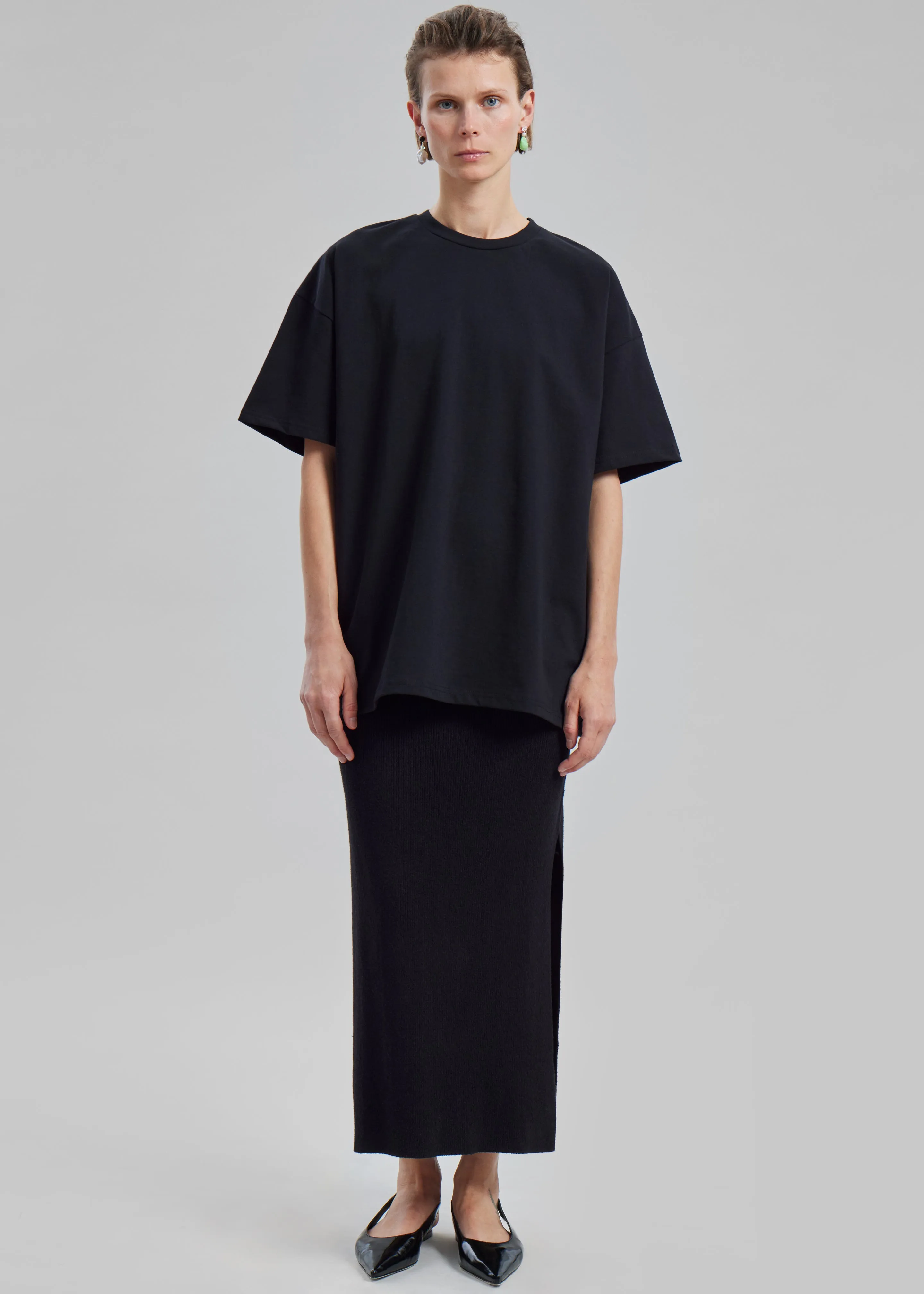 Loulou Studio Aalis Skirt - Black sold by Frankie Shop product image thumbnail 3