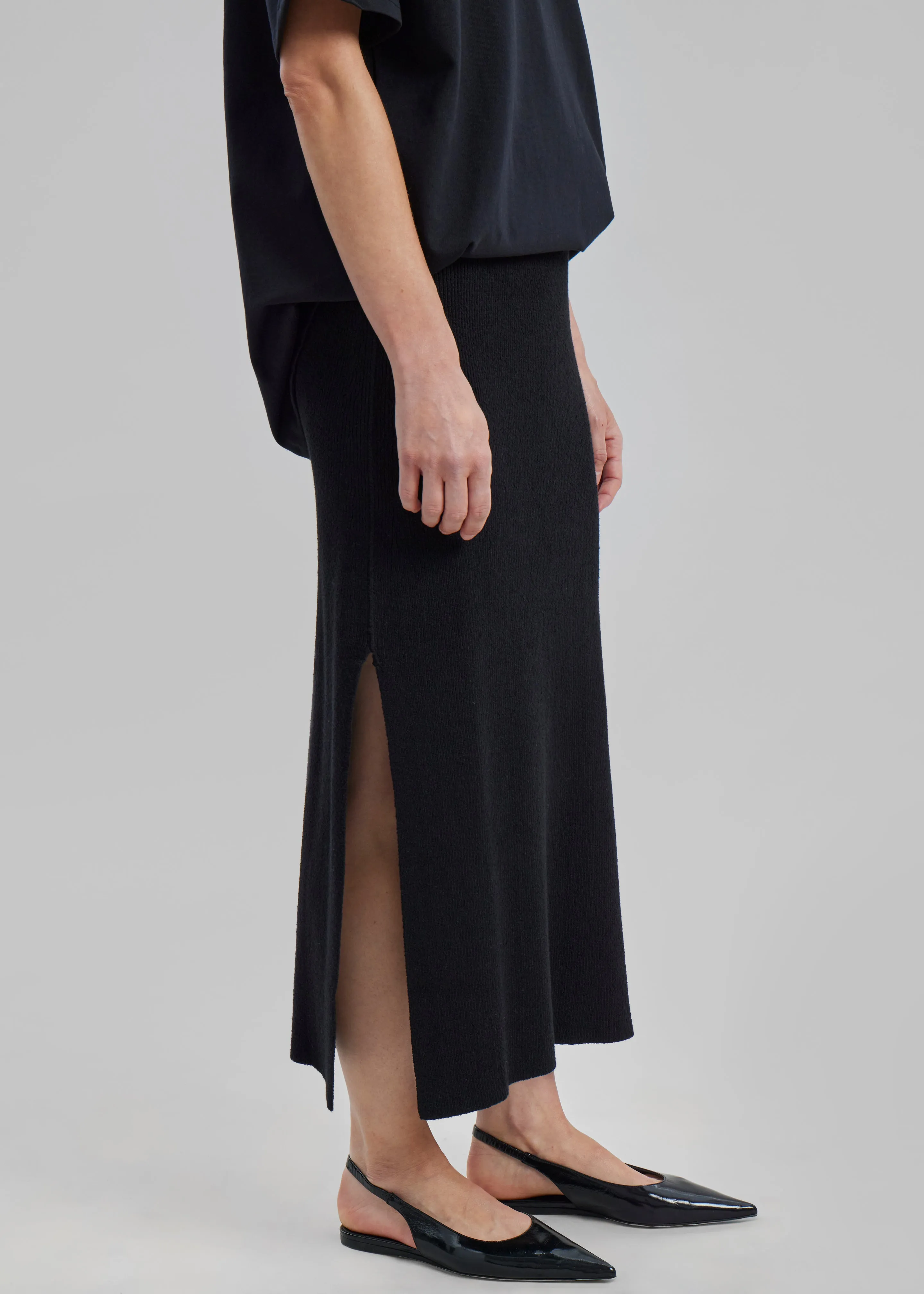 Loulou Studio Aalis Skirt - Black sold by Frankie Shop product image thumbnail 2