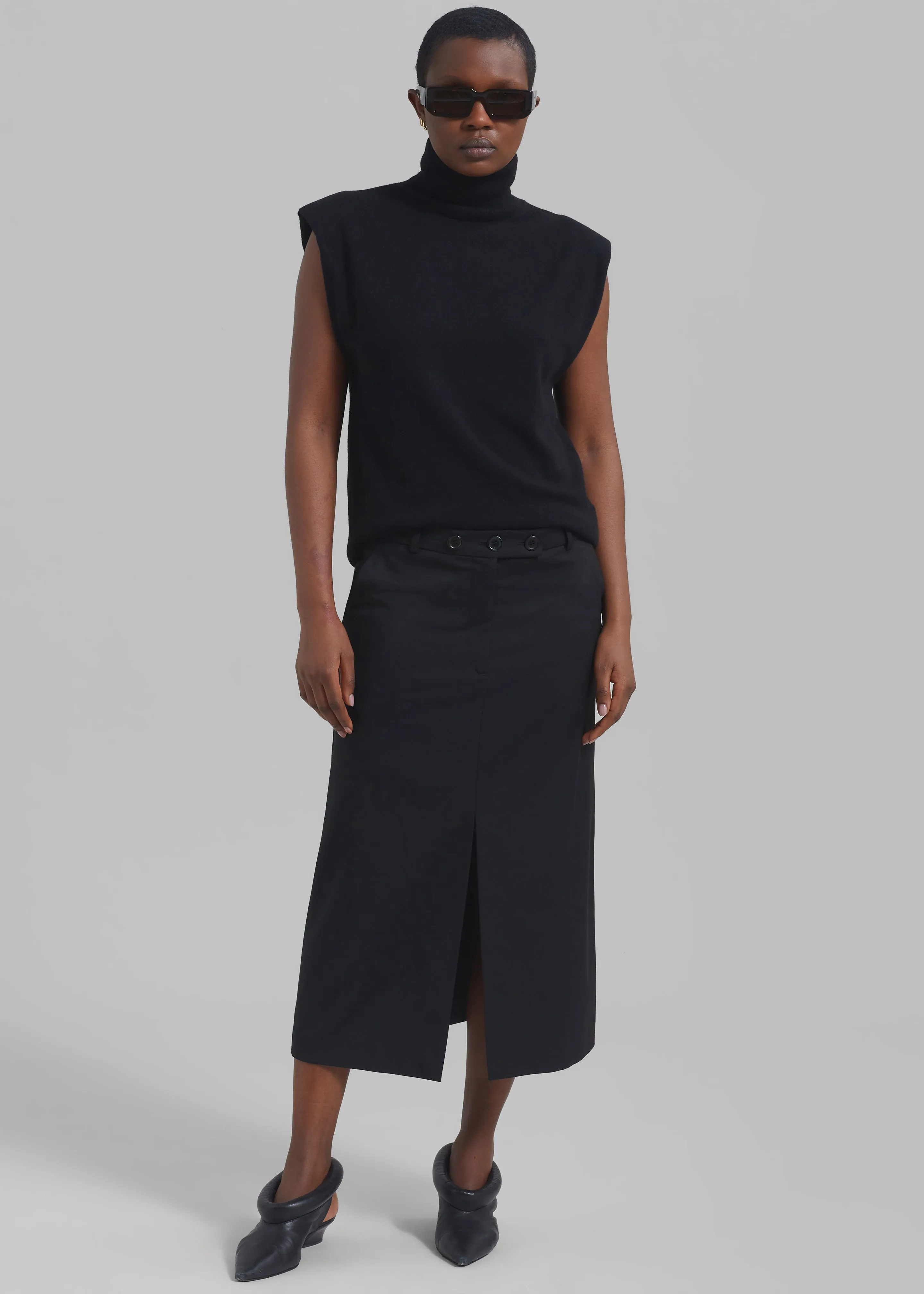 The Garment Pluto Skirt - Black sold by Frankie Shop