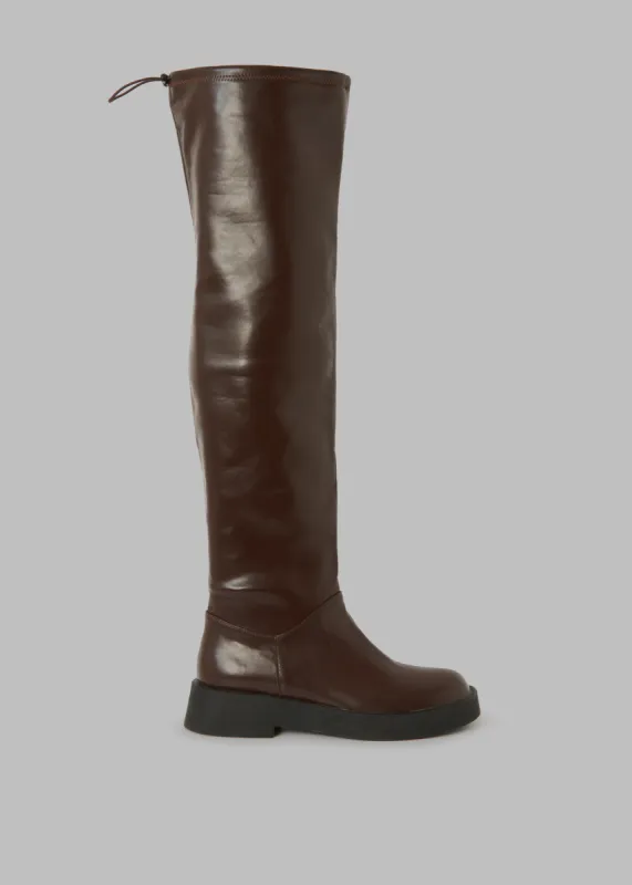 Jamie Boots - Brown sold by Frankie Shop