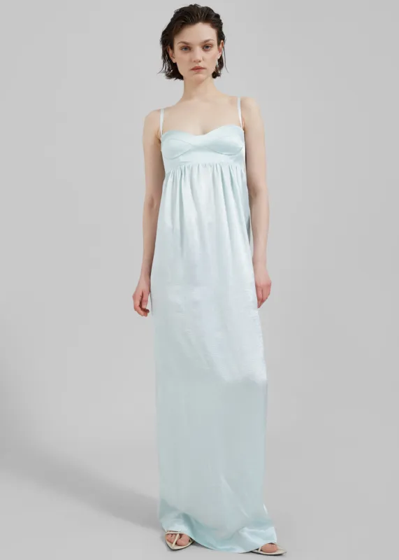 Anna October Helga Dress - Mint made by Frankie Shop