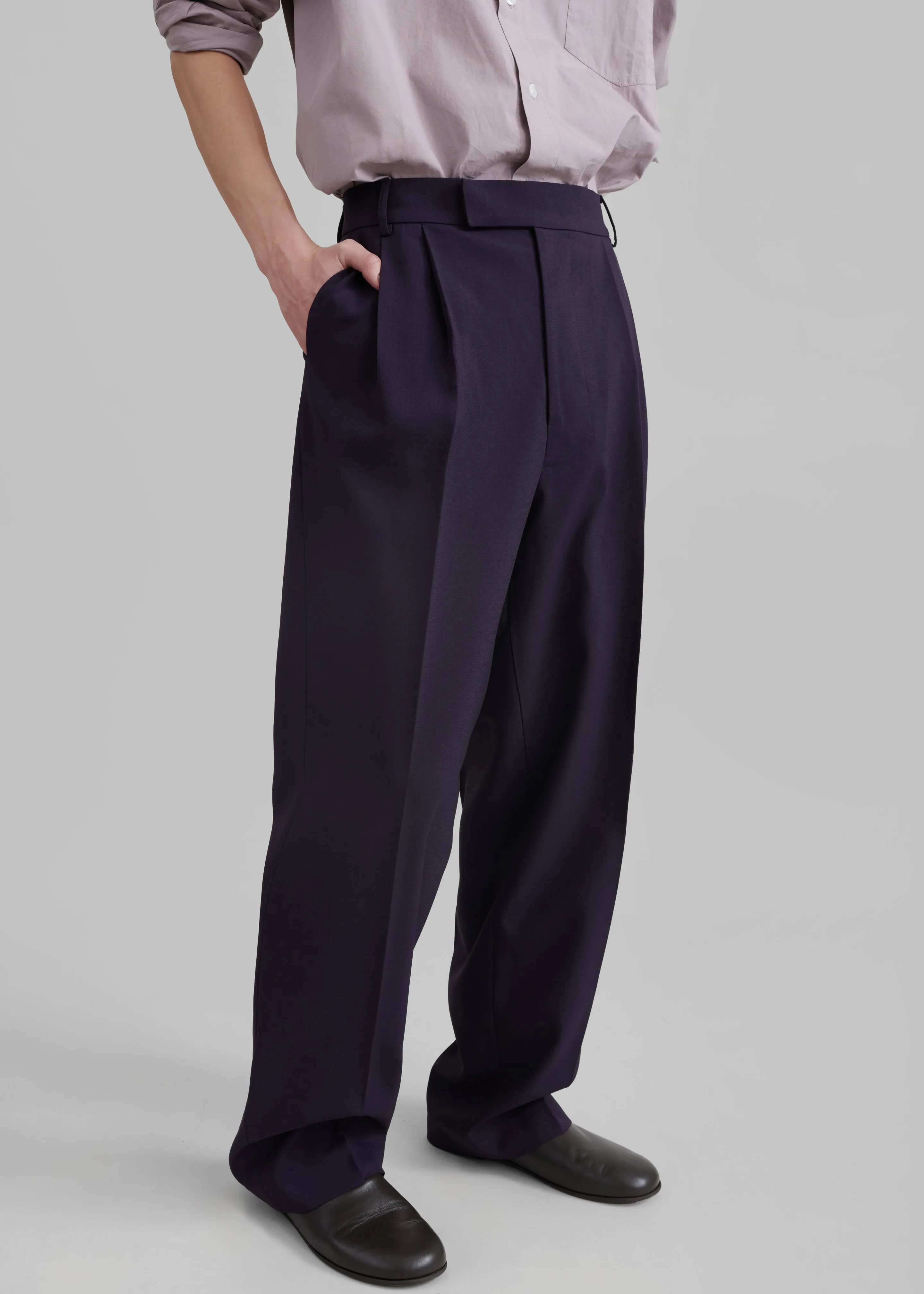 Beo Suit Pants - Purple sold by Frankie Shop product image thumbnail 5