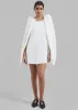 Bevza Mini Dress With Wings - White sold by Frankie Shop