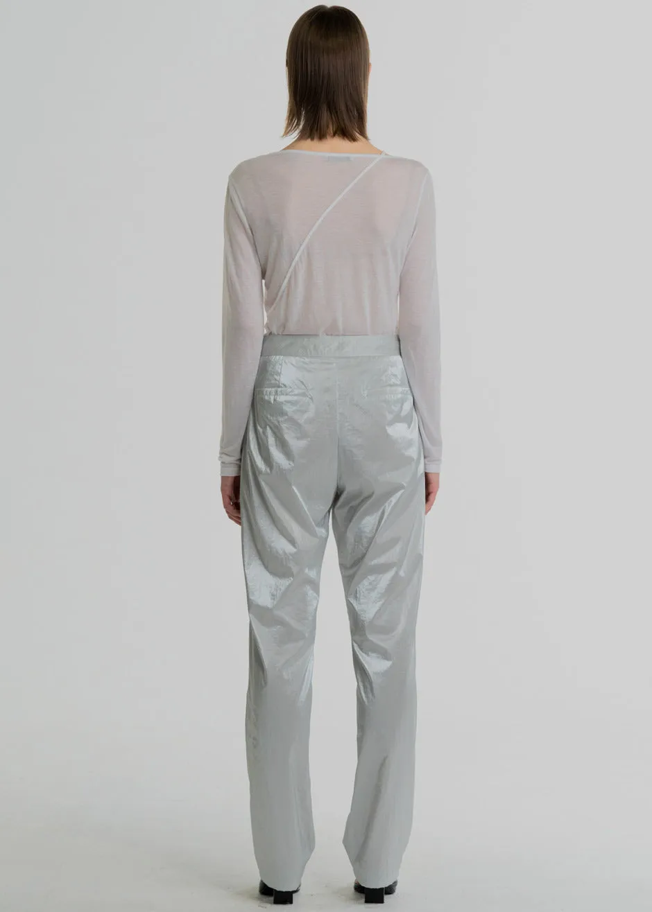 Amomento Asymmetric T-Shirt - White sold by Frankie Shop product image thumbnail 4