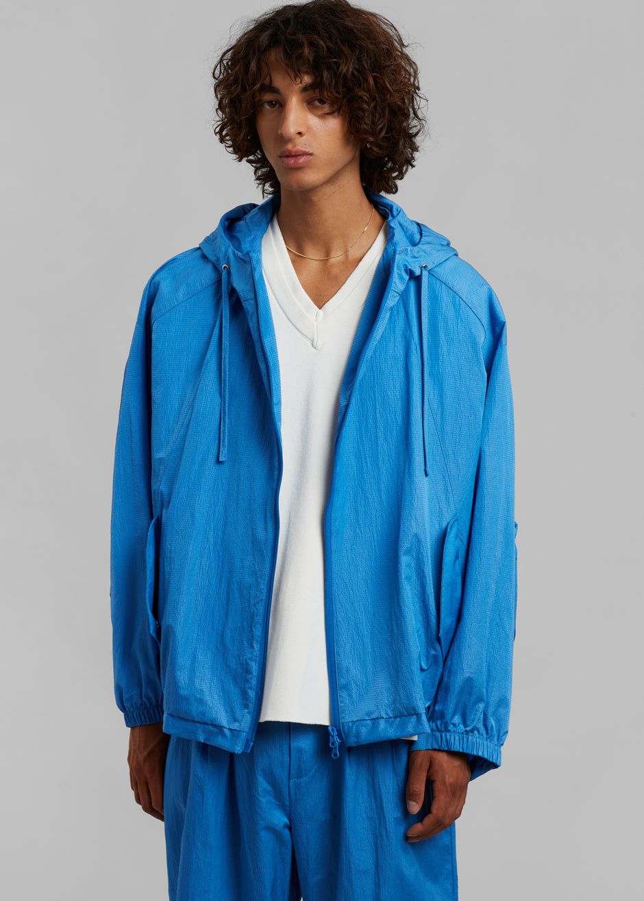 Elze Tracksuit Jacket - Blue sold by Frankie Shop product image thumbnail 4