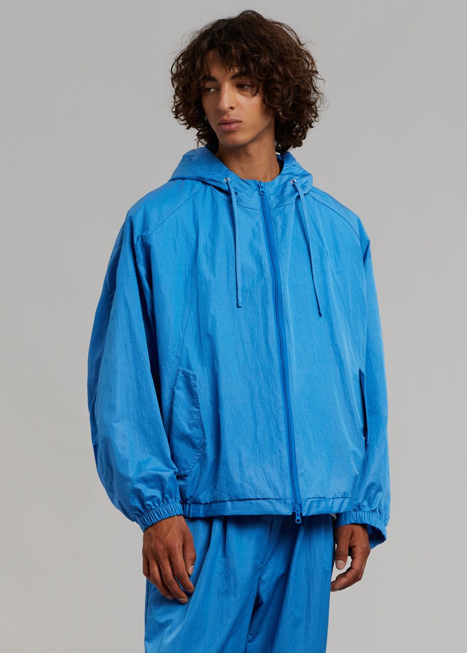 Elze Tracksuit Jacket - Blue sold by Frankie Shop