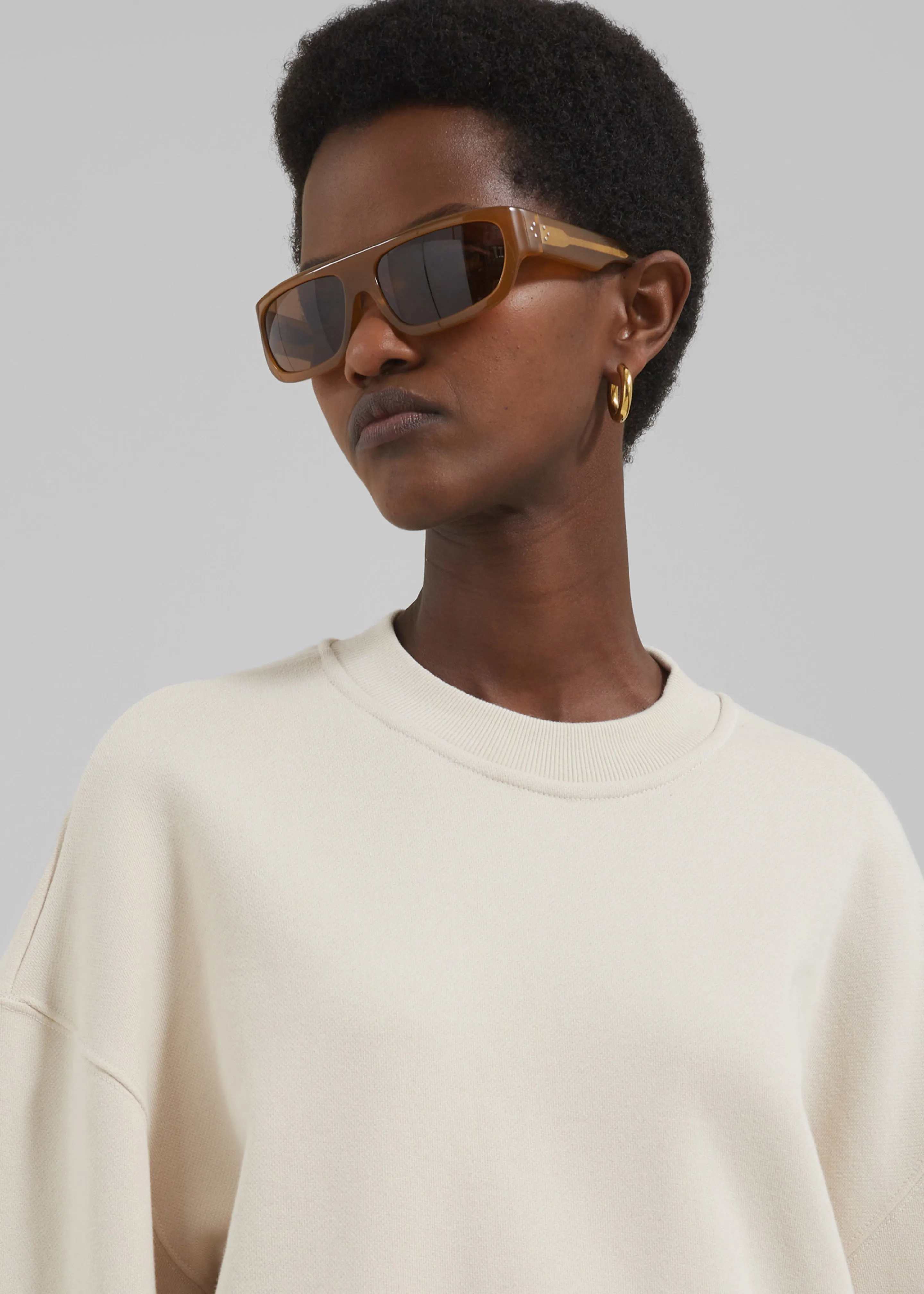 Clea Sweatshirt - Oat Beige sold by Frankie Shop product image thumbnail 5