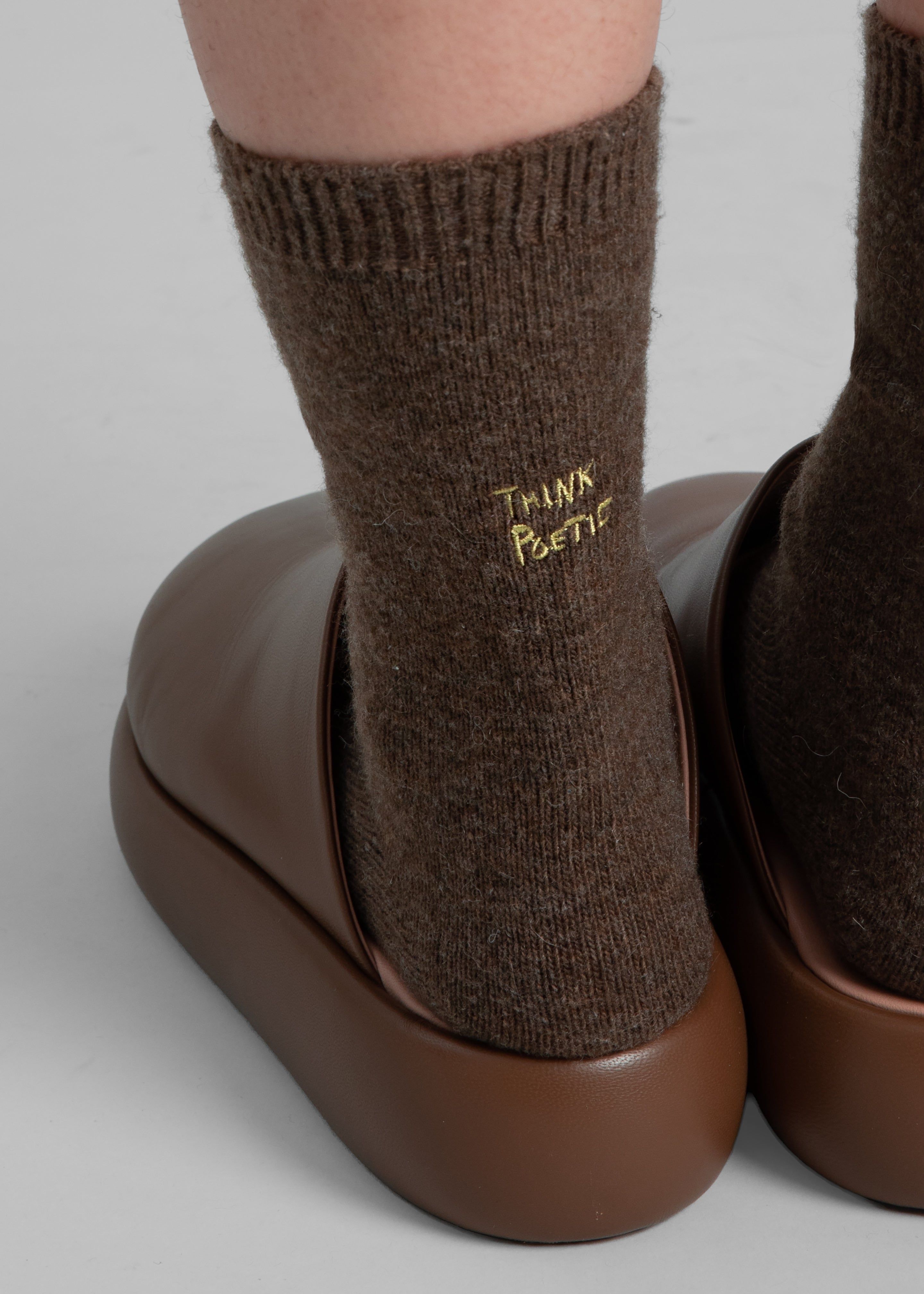 Think Socks - Brown sold by Frankie Shop product image thumbnail 2