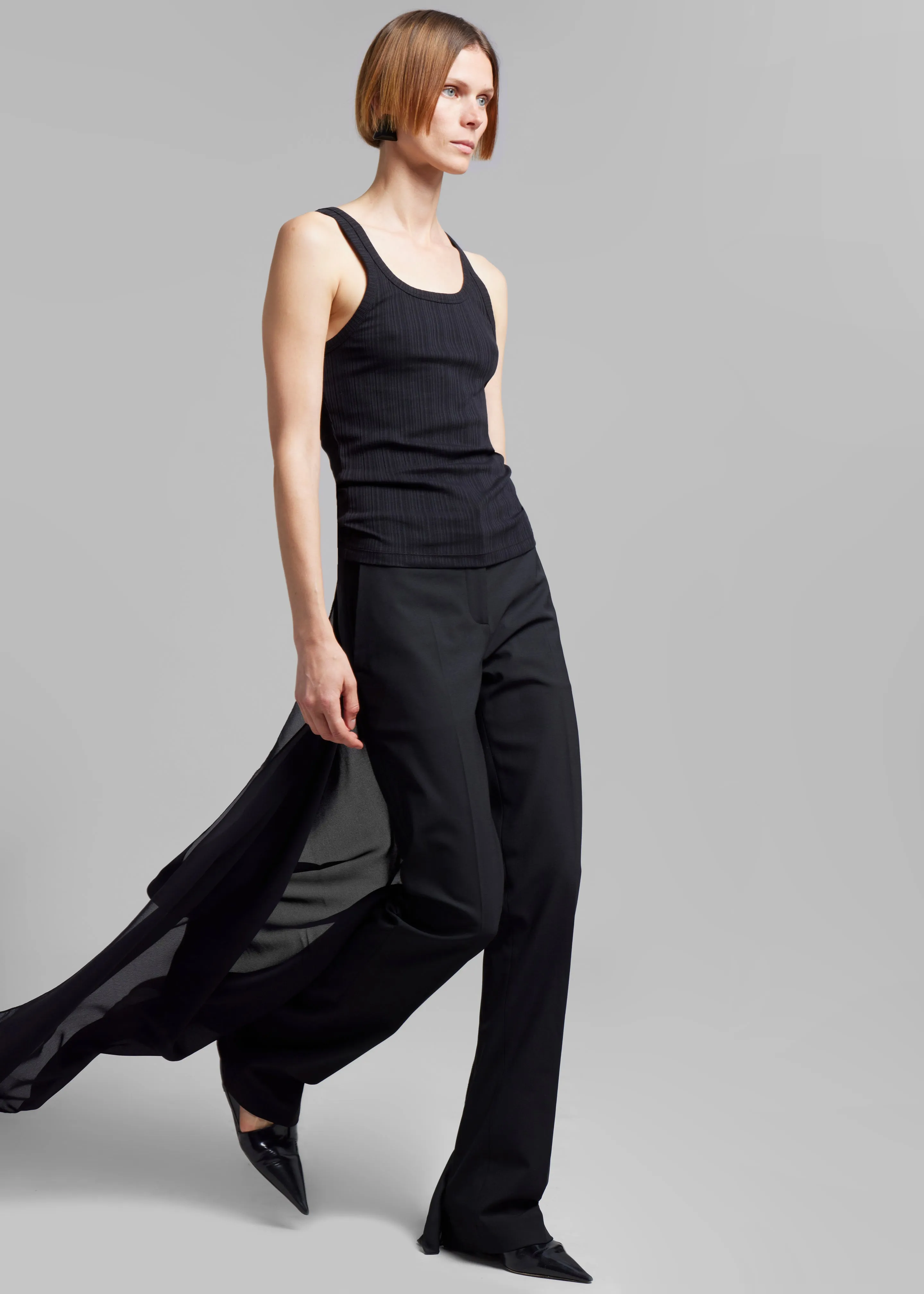 Coperni Voile Tailored Trousers - Black sold by Frankie Shop