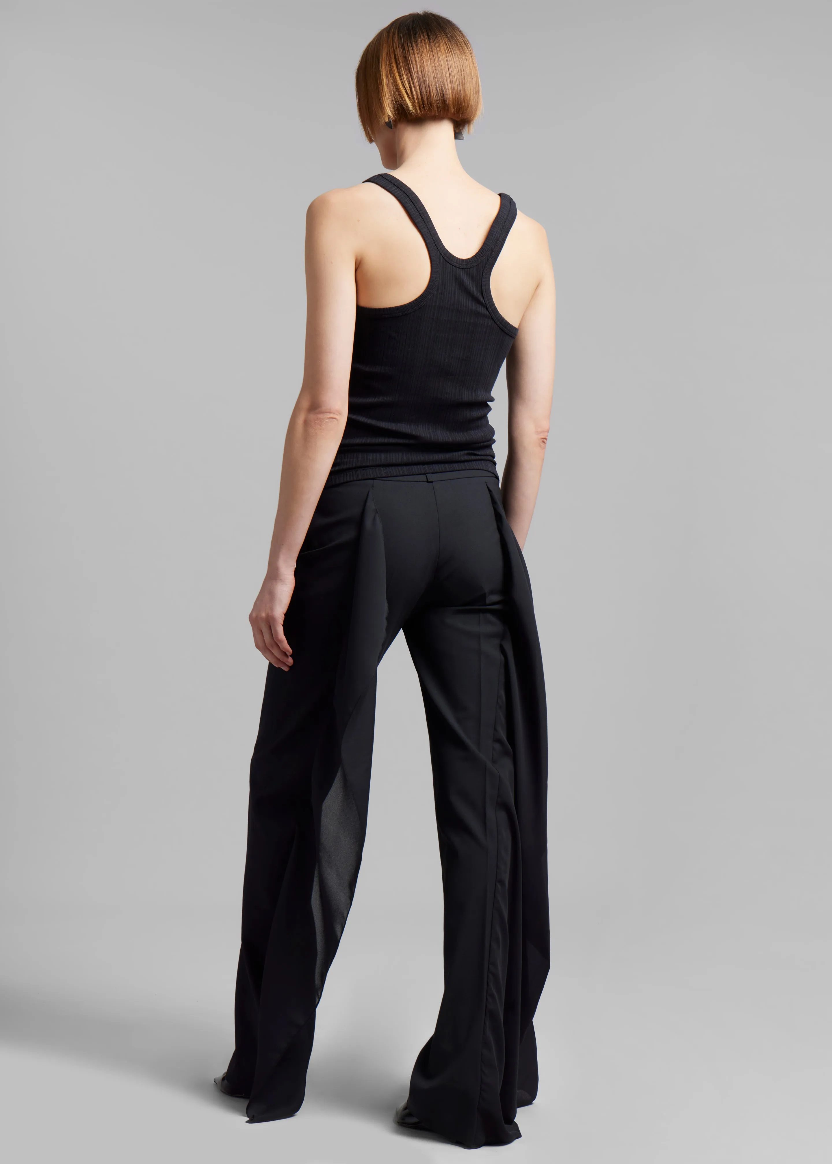 Coperni Voile Tailored Trousers - Black sold by Frankie Shop product image thumbnail 5