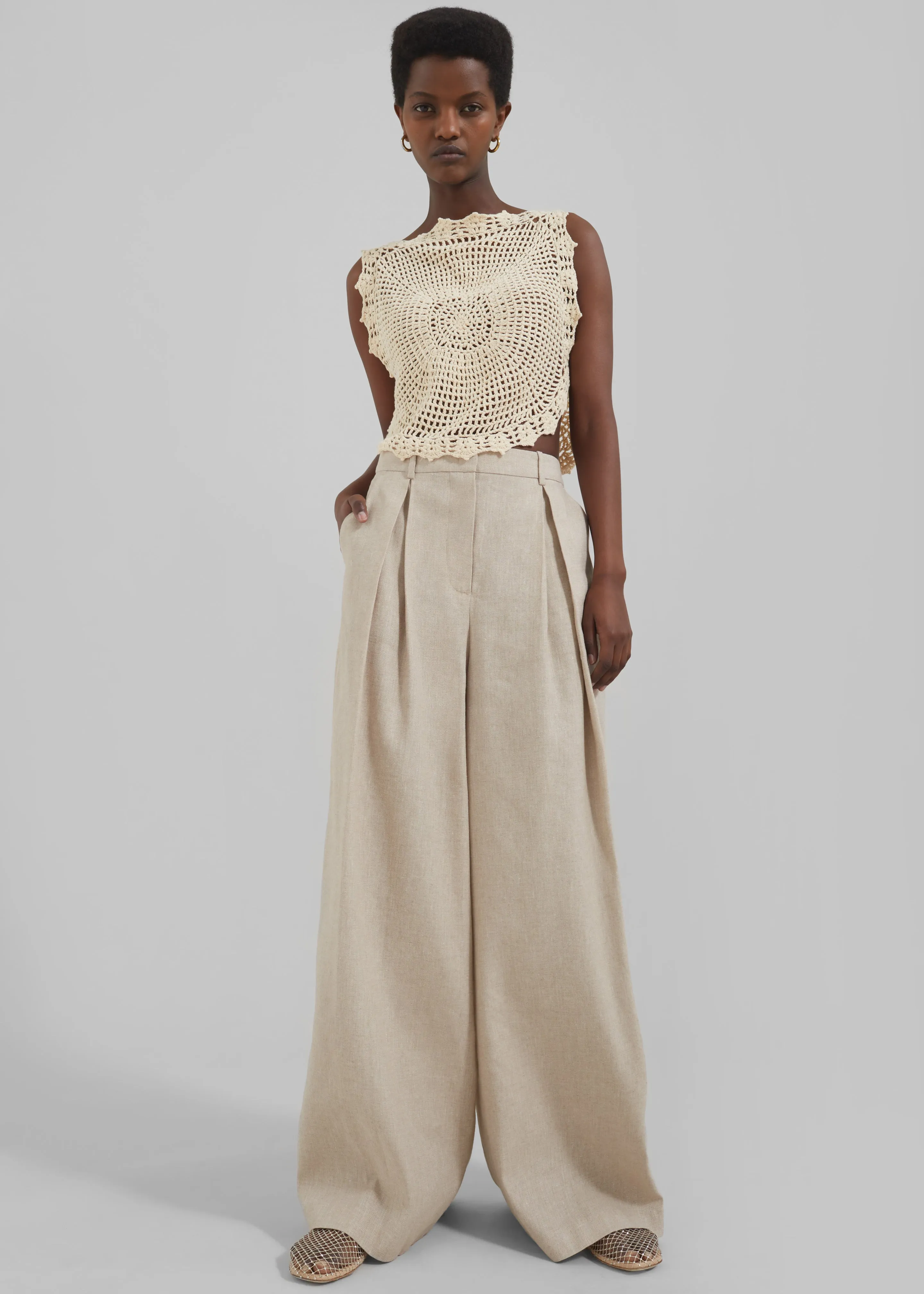 The Garment Egypt Patch Top - Bone sold by Frankie Shop product image thumbnail 5