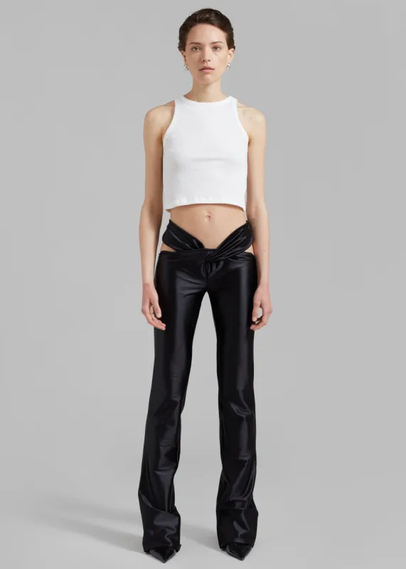 Coperni Cut Out Trousers - Black sold by Frankie Shop