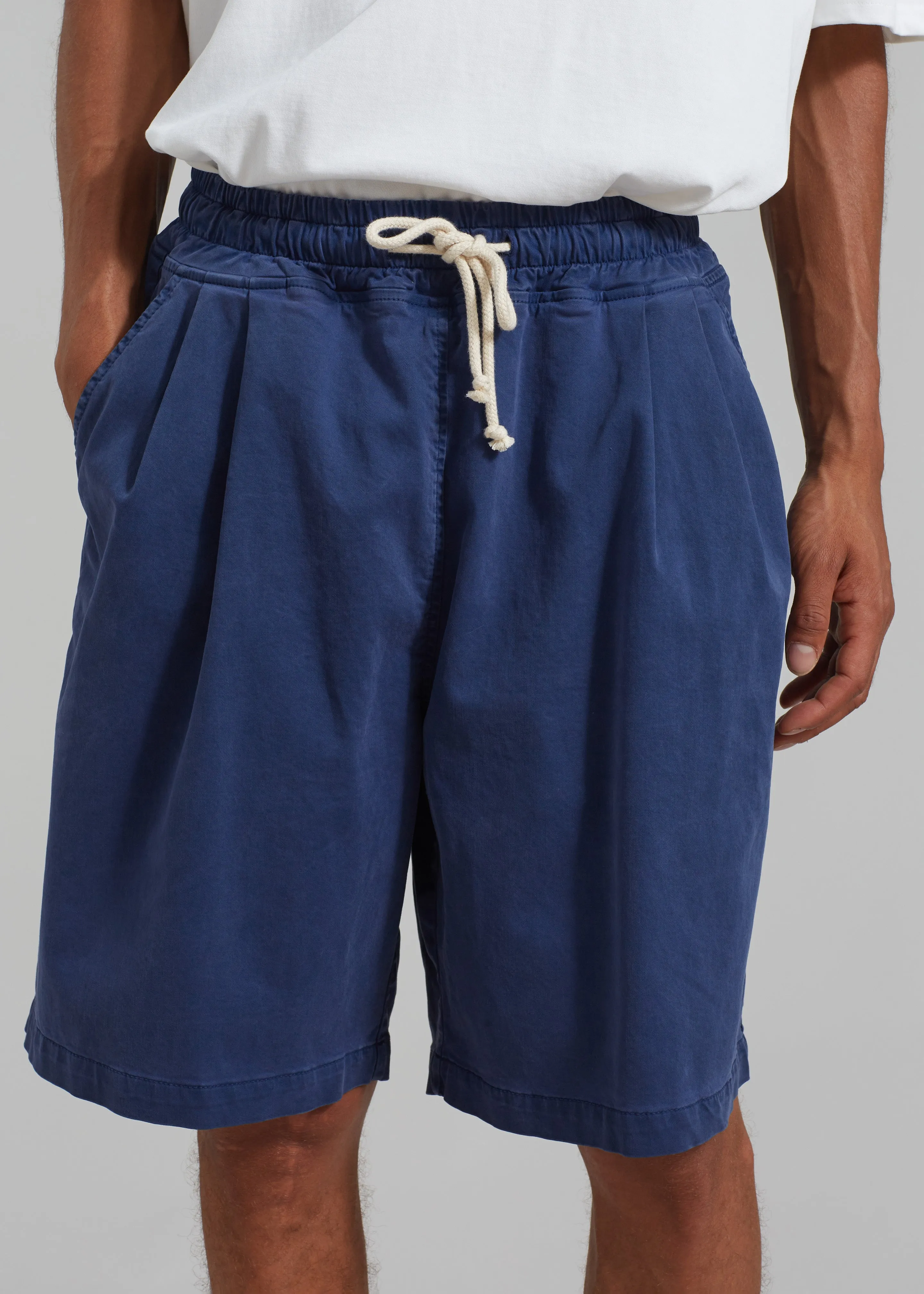 Pierce Shorts - Blue sold by Frankie Shop product image thumbnail 2