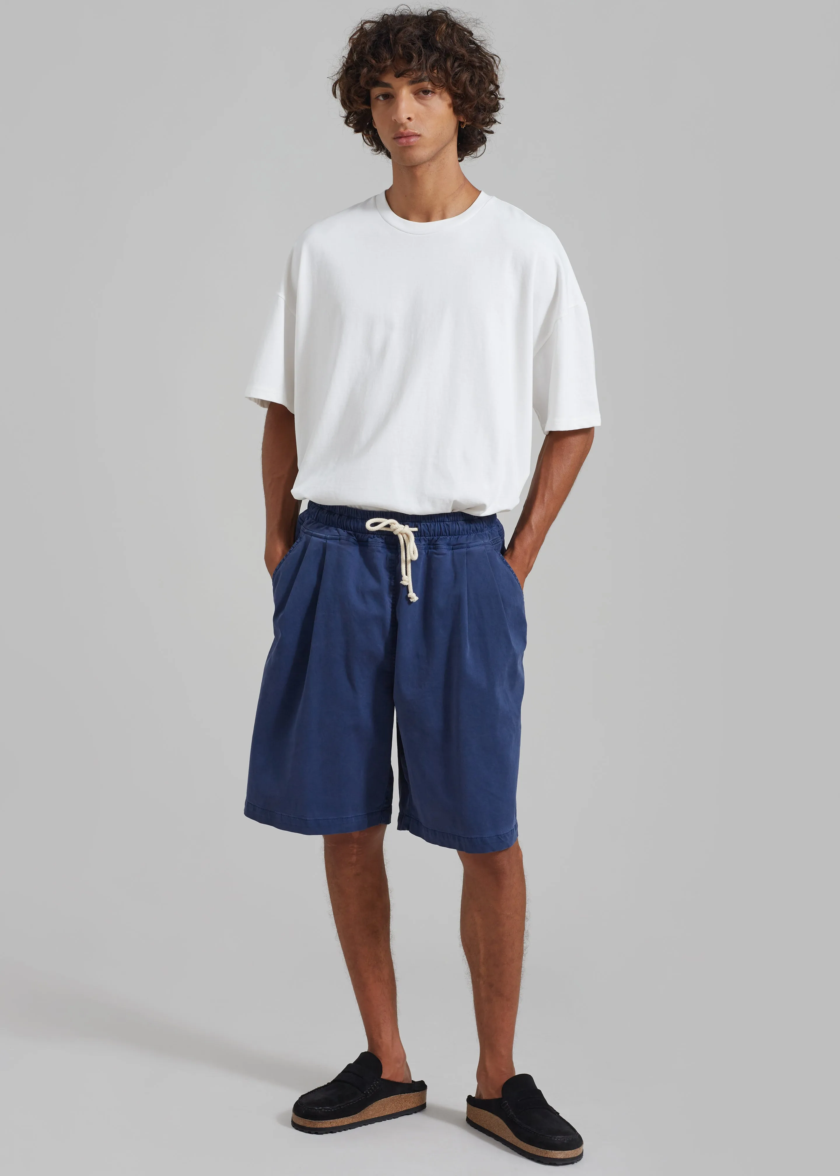 Pierce Shorts - Blue sold by Frankie Shop product image thumbnail 3