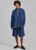 Pierce Shorts - Blue sold by Frankie Shop